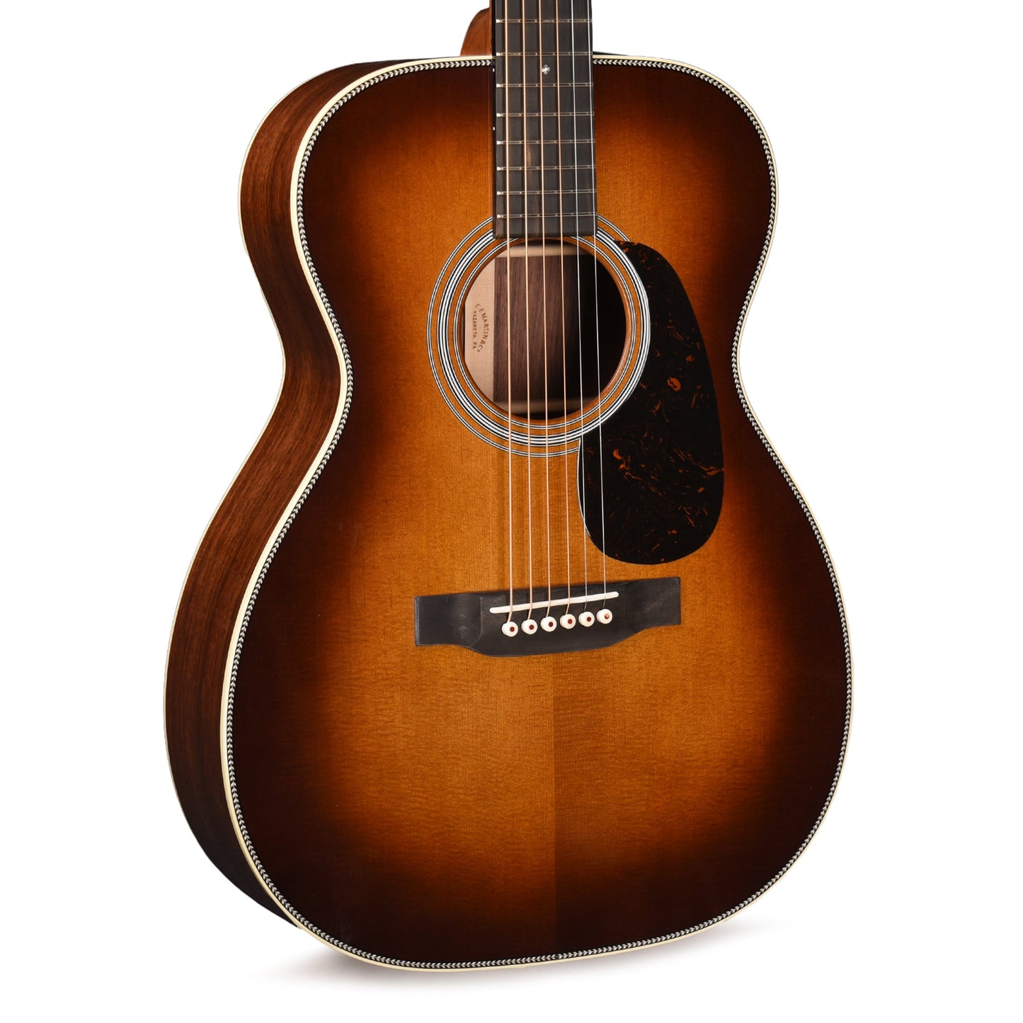 Martin Custom Shop 00-28 Style Concert Sitka Spruce VTS/Honduran Rosewood 1933 Ambertone