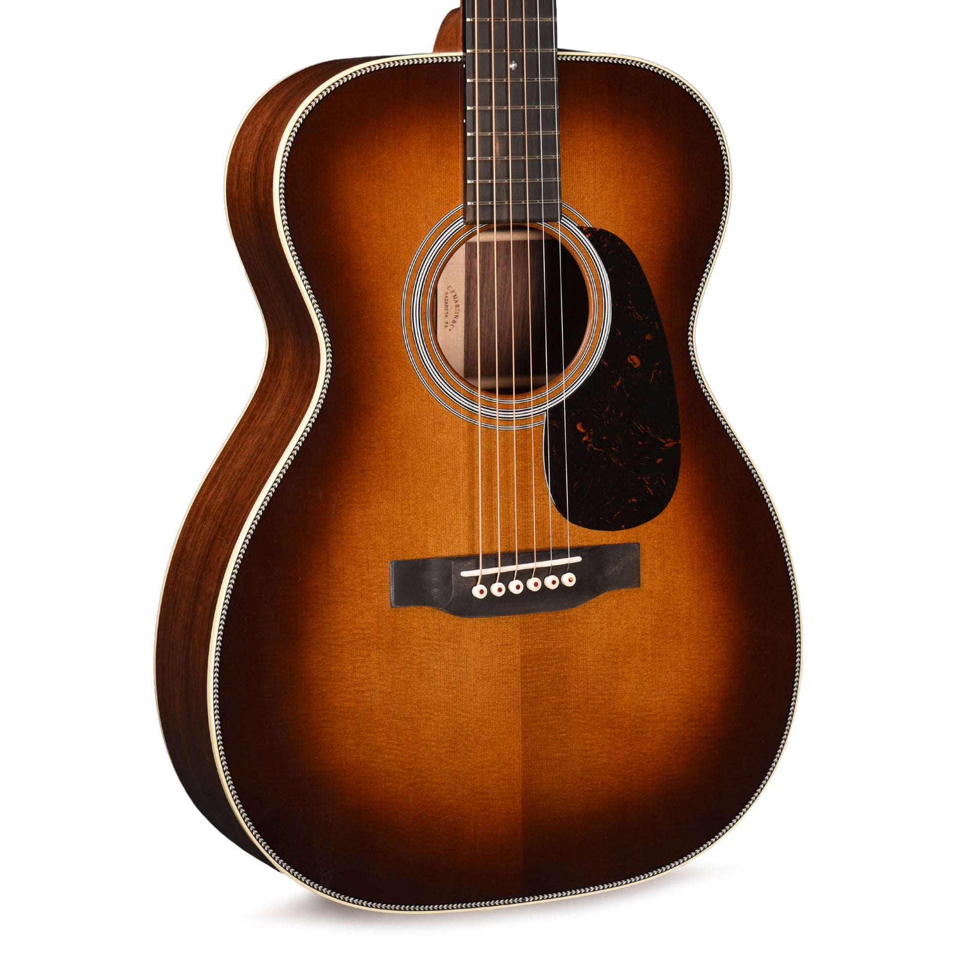 Martin Custom Shop 00-28 Style Concert Sitka Spruce VTS/Honduran Rosewood 1933 Ambertone