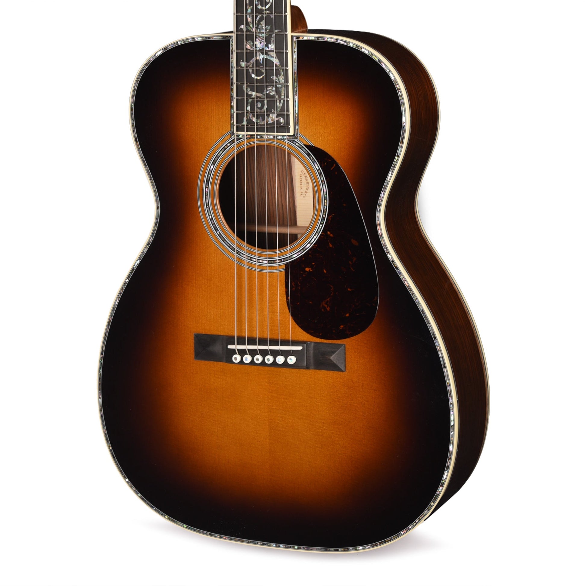Martin Custom Shop 00-45 Style Grand Concert Italian Alpine Spruce/Guatemalan Rosewood 1935 Sunburst