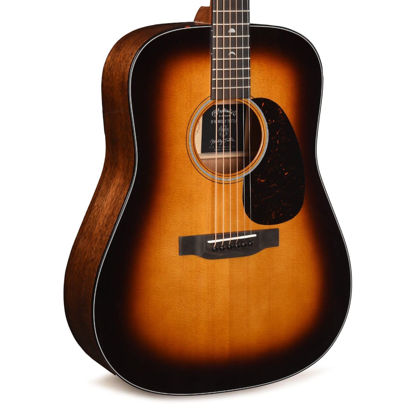 Martin Custom Artist D-18 Molly Tuttle Spruce/Mahogany Vintage Sunburst
