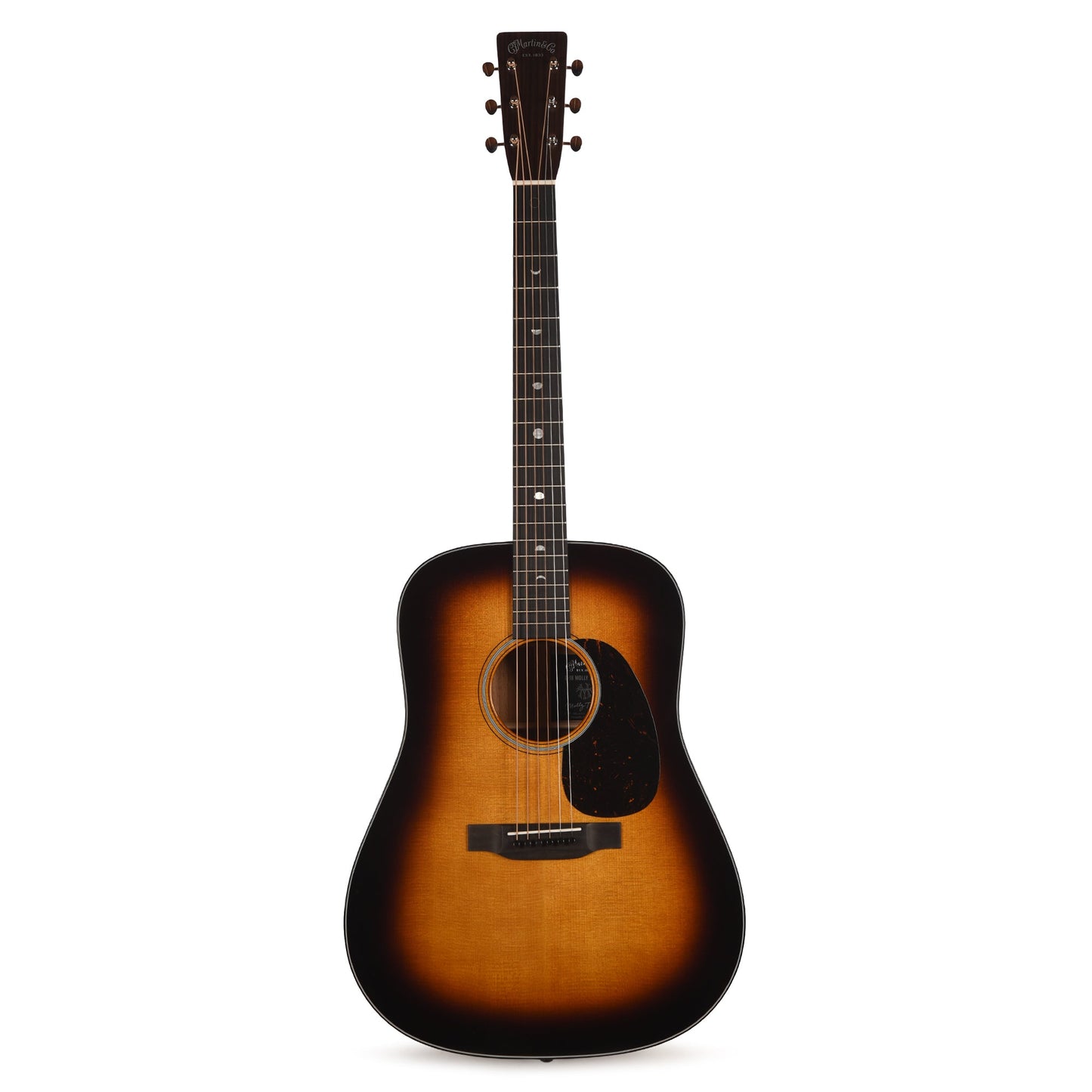 Martin Custom Artist D-18 Molly Tuttle Spruce/Mahogany Vintage Sunburst