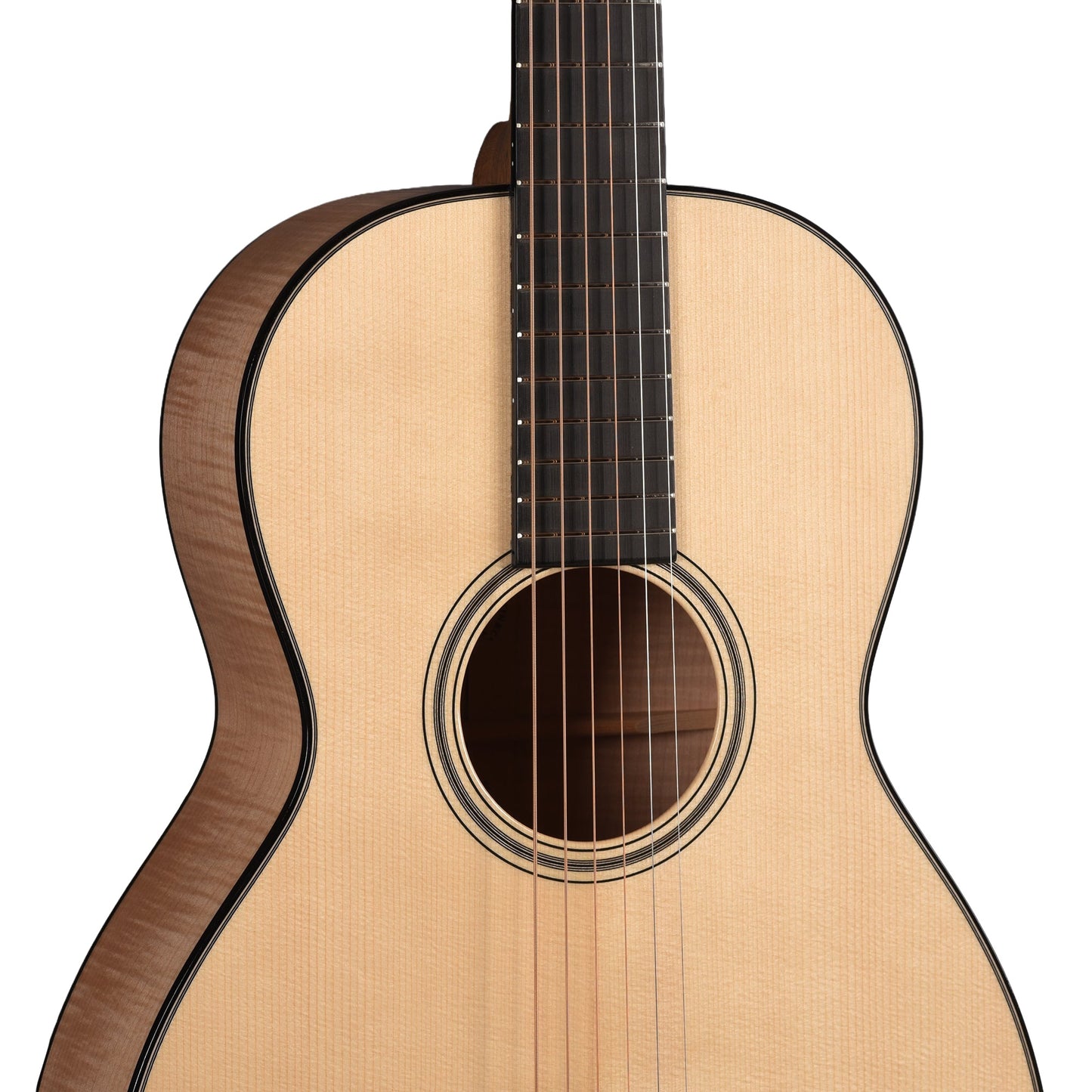 Martin Custom Shop 0-18 Style Concert Italian Alpine Spruce/Pacific Big Leaf Flamed Maple Natural