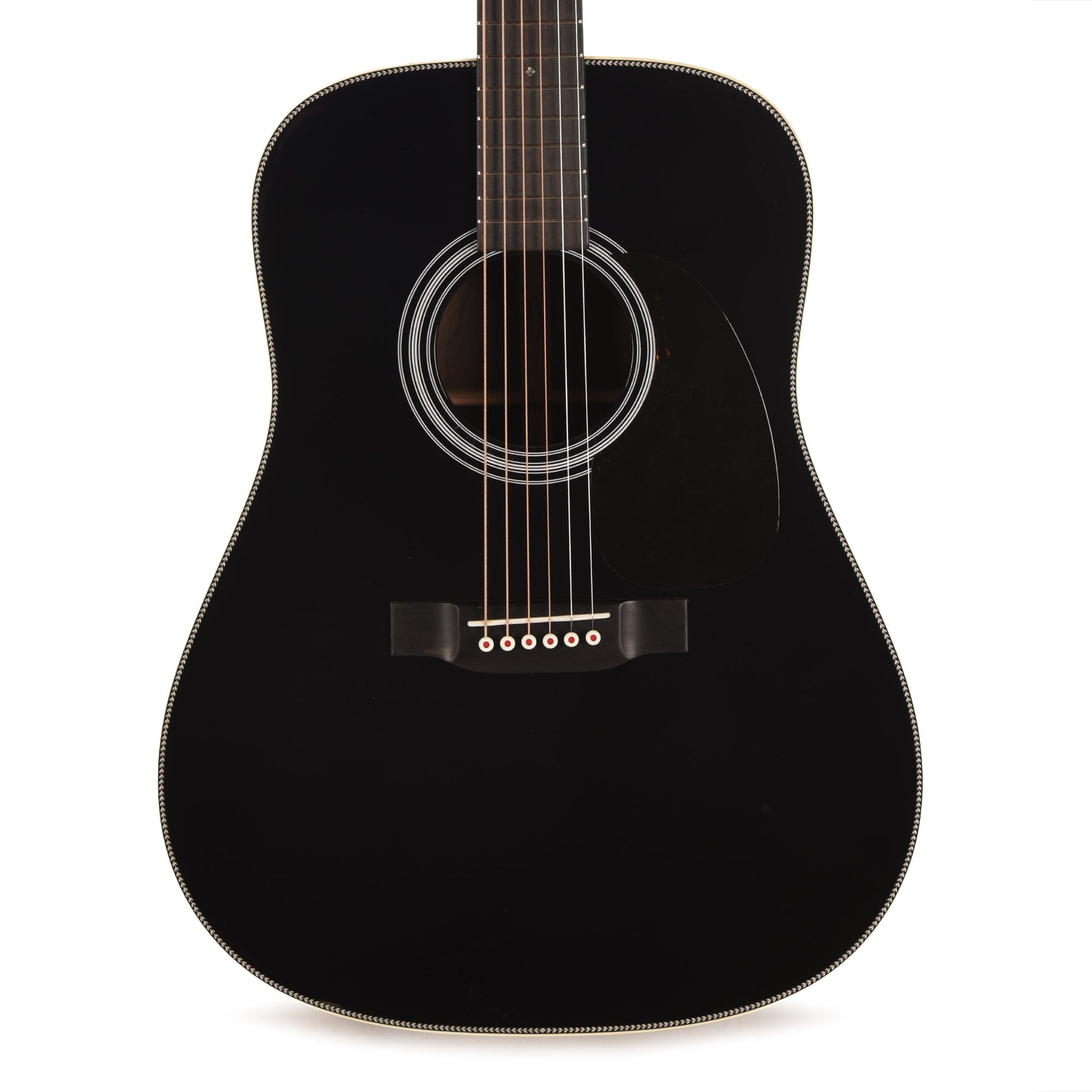 Martin Custom Shop D-28 Style Dreadnought Adirondack Spruce VTS/Wild Grain East Indian Rosewood Black Top