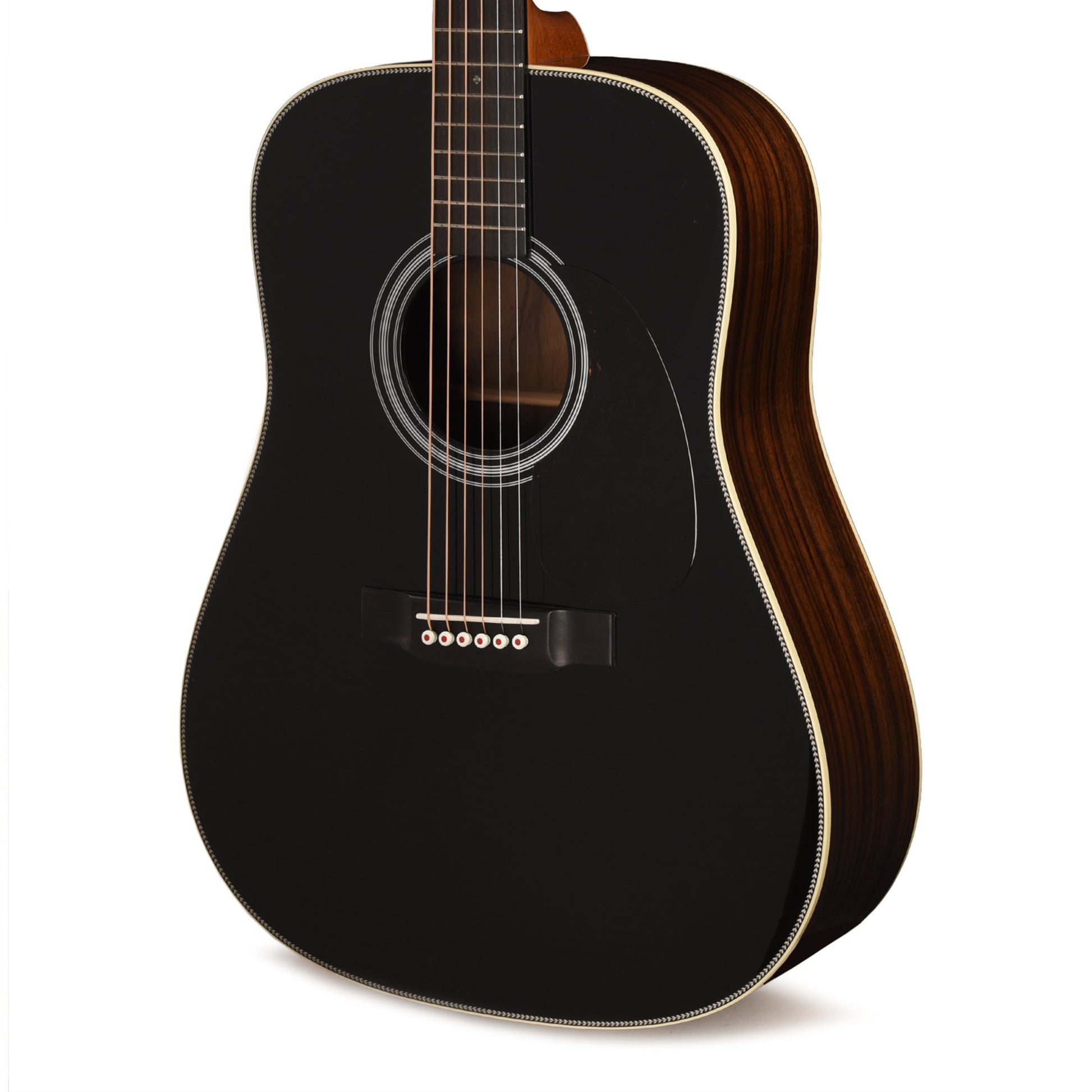 Martin Custom Shop D-28 Style Dreadnought Adirondack Spruce VTS/Wild Grain East Indian Rosewood Black Top