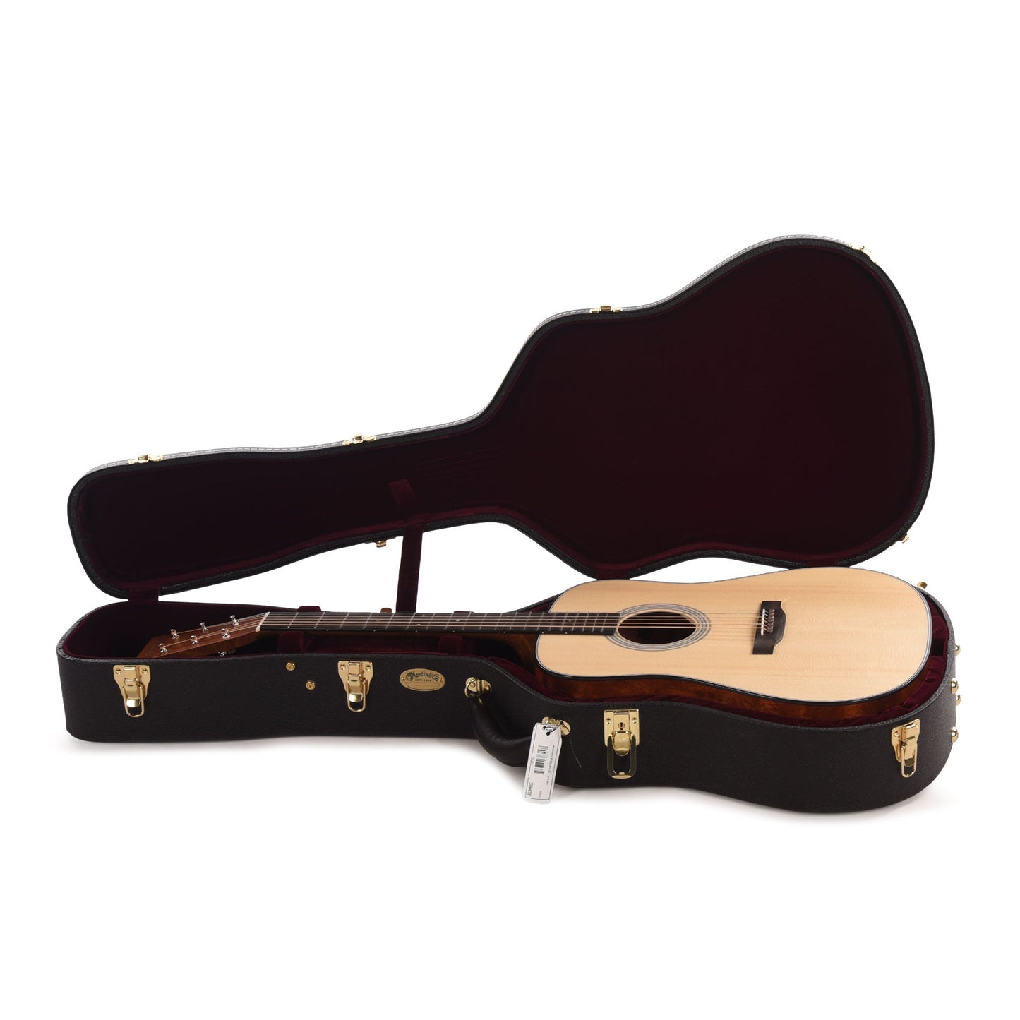 Martin Custom Shop D-28 Style Dreadnought High Altitude Swiss Spruce/Quilted Bubinga Natural