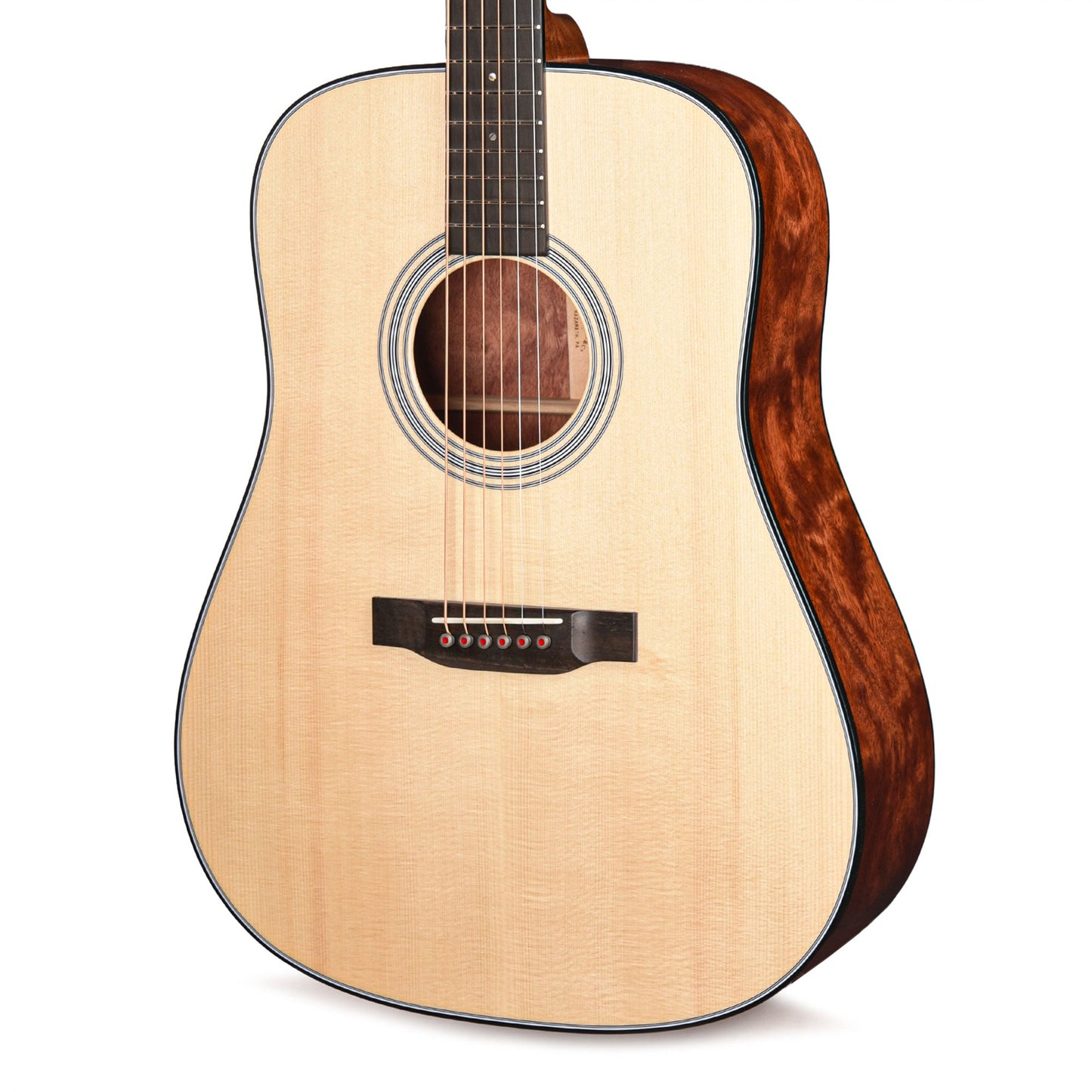 Martin Custom Shop D-28 Style Dreadnought High Altitude Swiss Spruce/Quilted Bubinga Natural