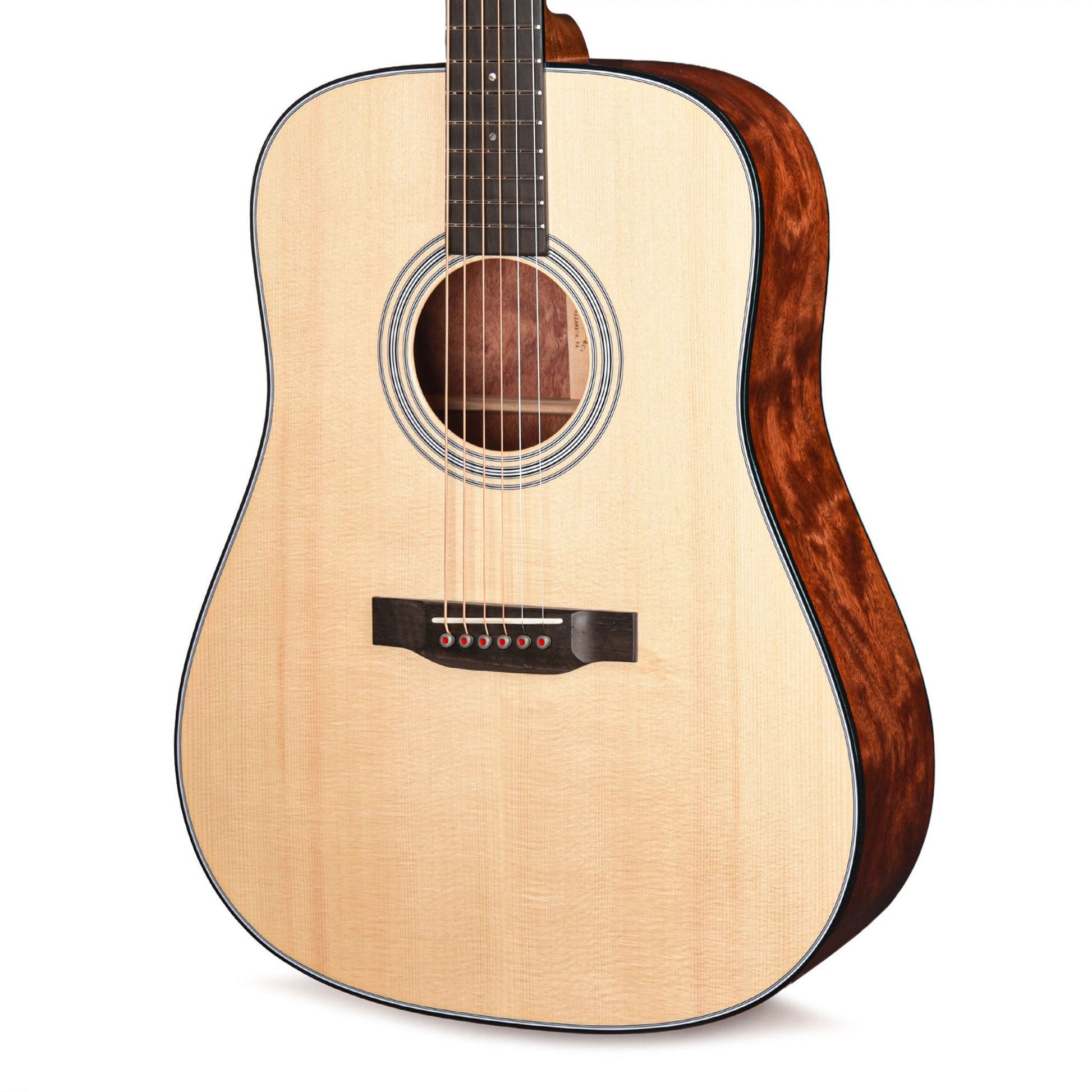 Martin Custom Shop D-28 Style Dreadnought High Altitude Swiss Spruce/Quilted Bubinga Natural