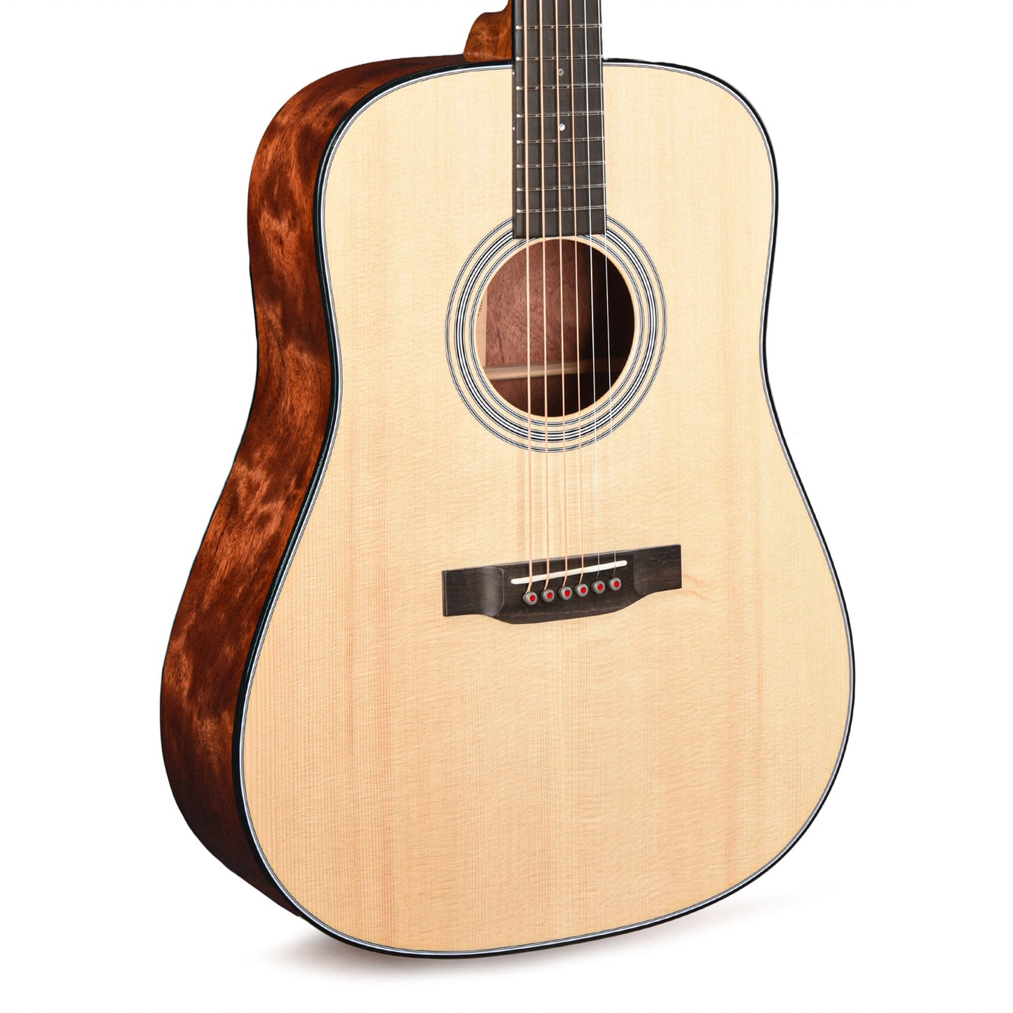 Martin Custom Shop D-28 Style Dreadnought High Altitude Swiss Spruce/Quilted Bubinga Natural