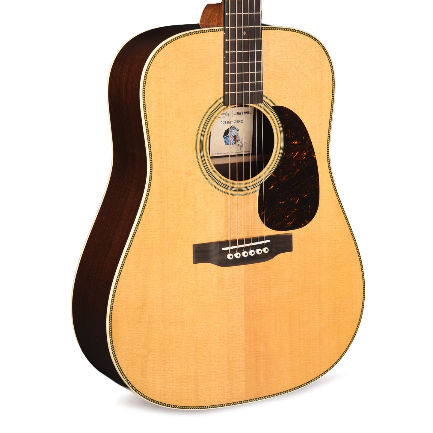 Martin D-28 Billy Strings Spruce/East Indian Rosewood Antique Toner Natural