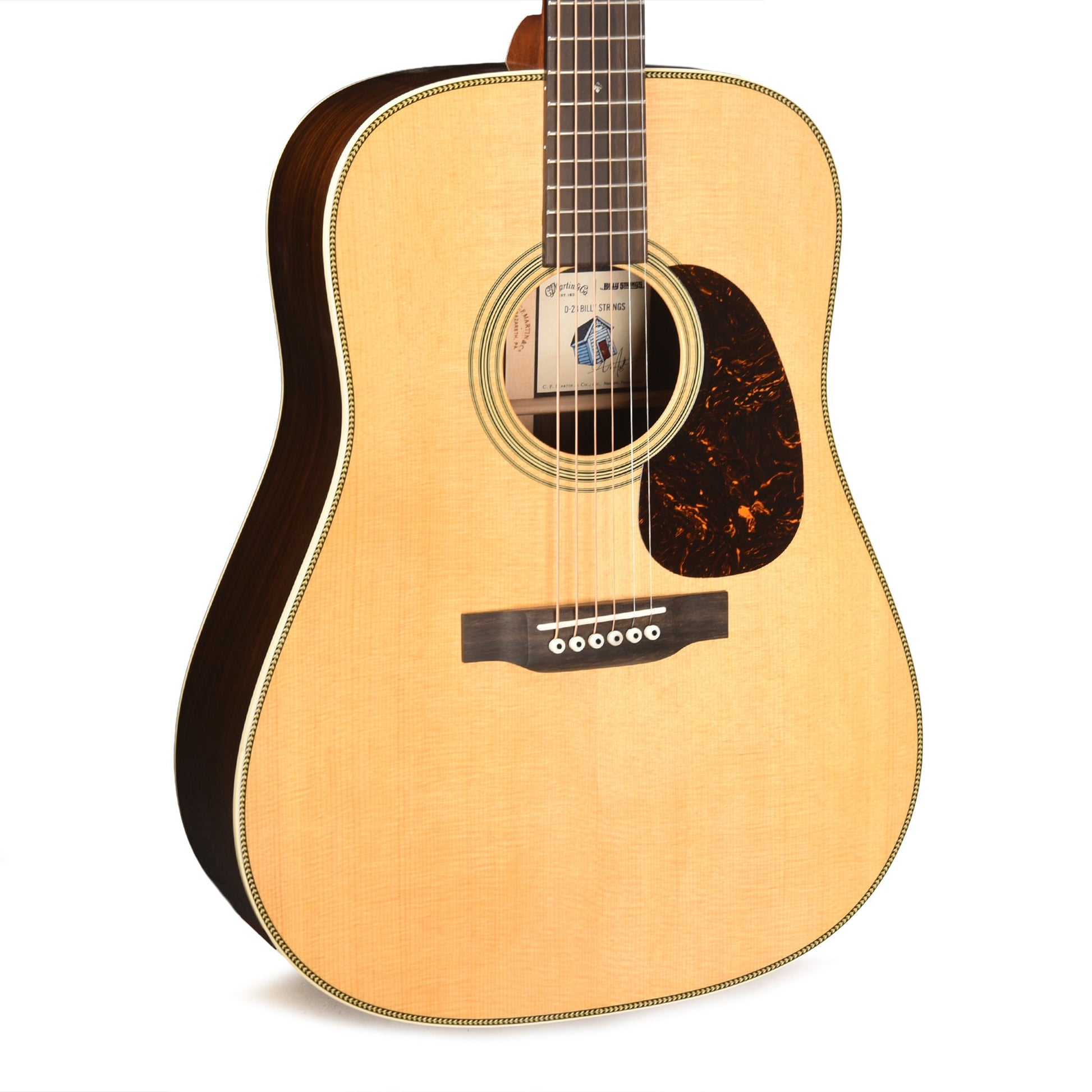 Martin D-28 Billy Strings Spruce/East Indian Rosewood Antique Toner Natural