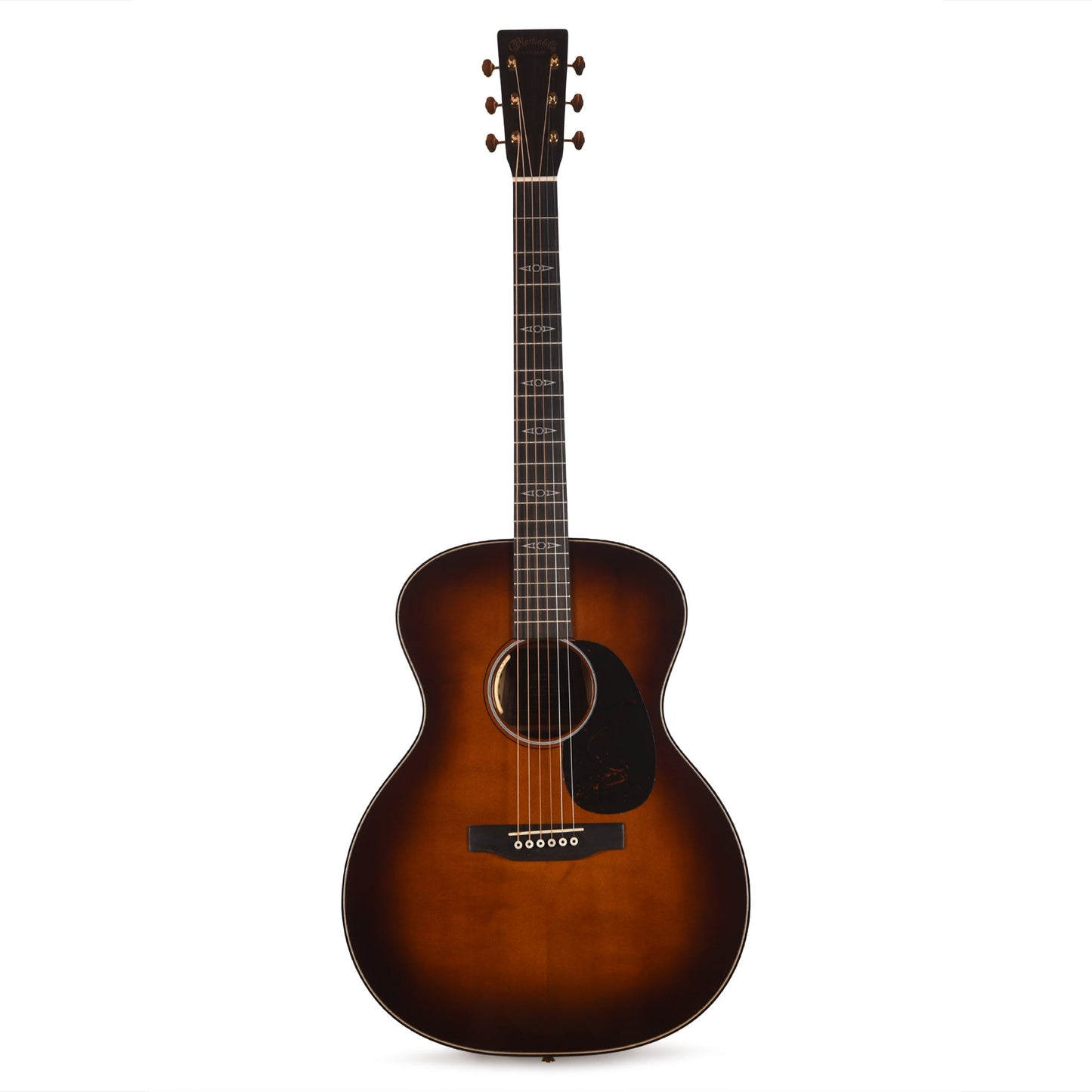 Martin Certified Wood Series GPE Inception Maple Cutaway European Spruce/Flamed Maple Amber Fade Sunburst