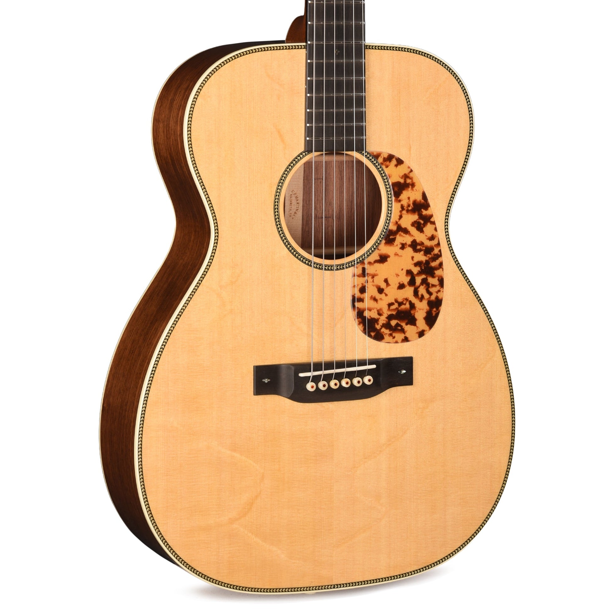 Martin Custom Shop 00-28 Style Concert Bearclaw Sitka Spruce/Honduran Rosewood Natural Aging Toner