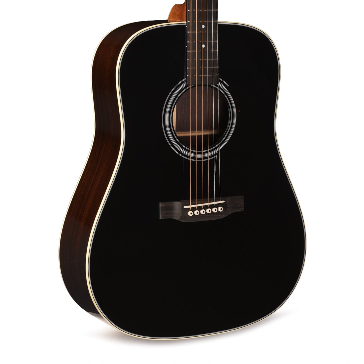 Martin Custom Shop 28-Style Dreadnought VTS Sitka Spruce/East Indian Rosewood Black Top