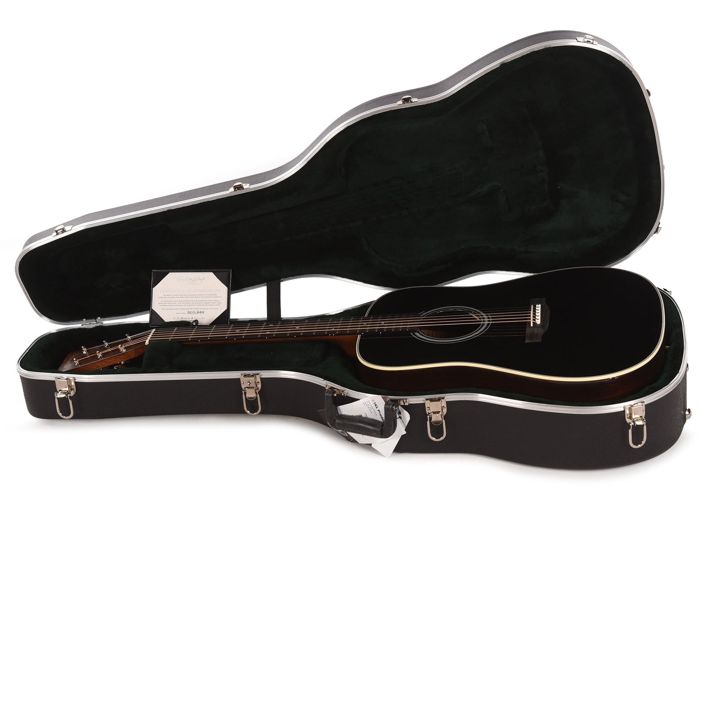 Martin Custom Shop 28-Style Dreadnought VTS Sitka Spruce/East Indian Rosewood Black Top