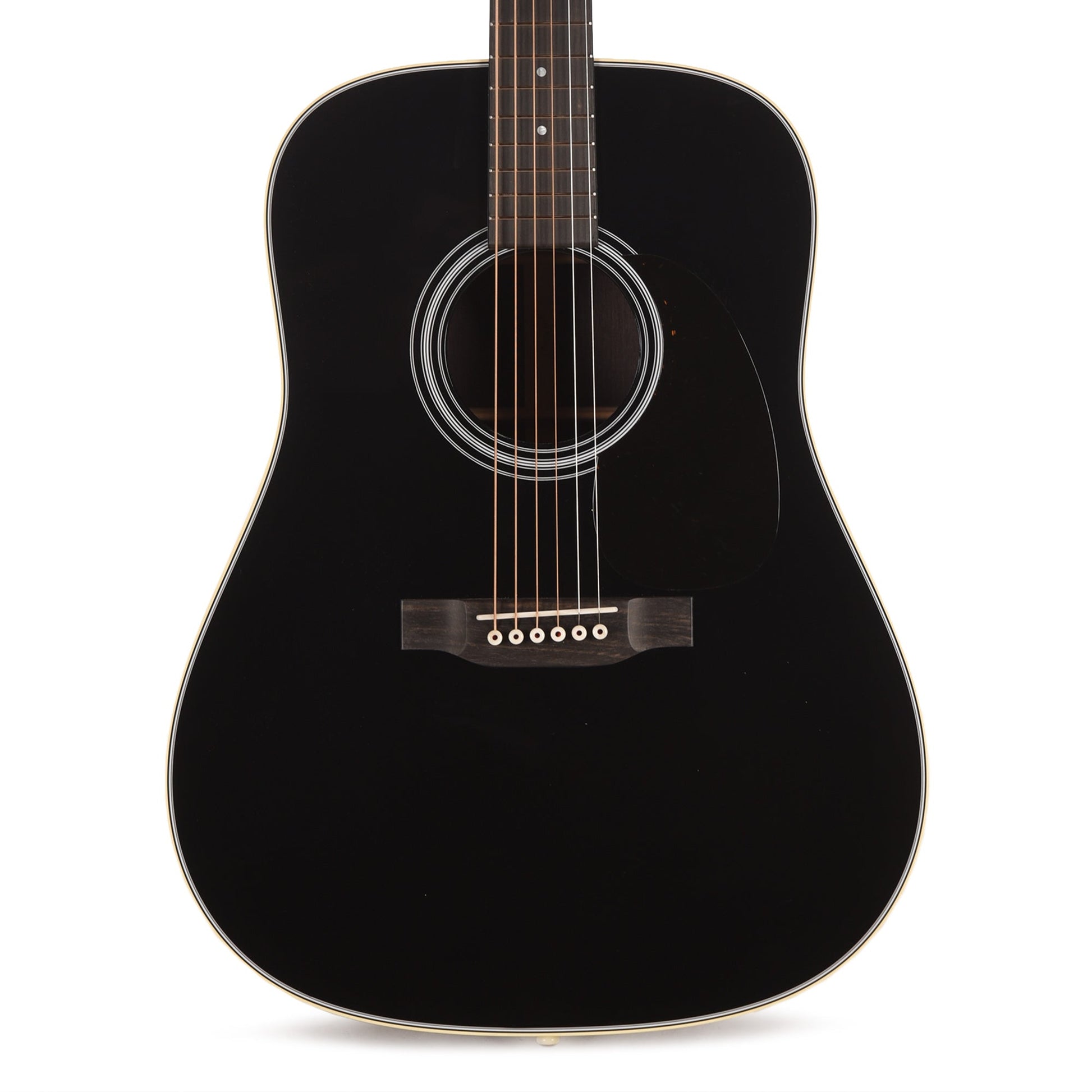 Martin Custom Shop 28-Style Dreadnought VTS Sitka Spruce/East Indian Rosewood Black Top