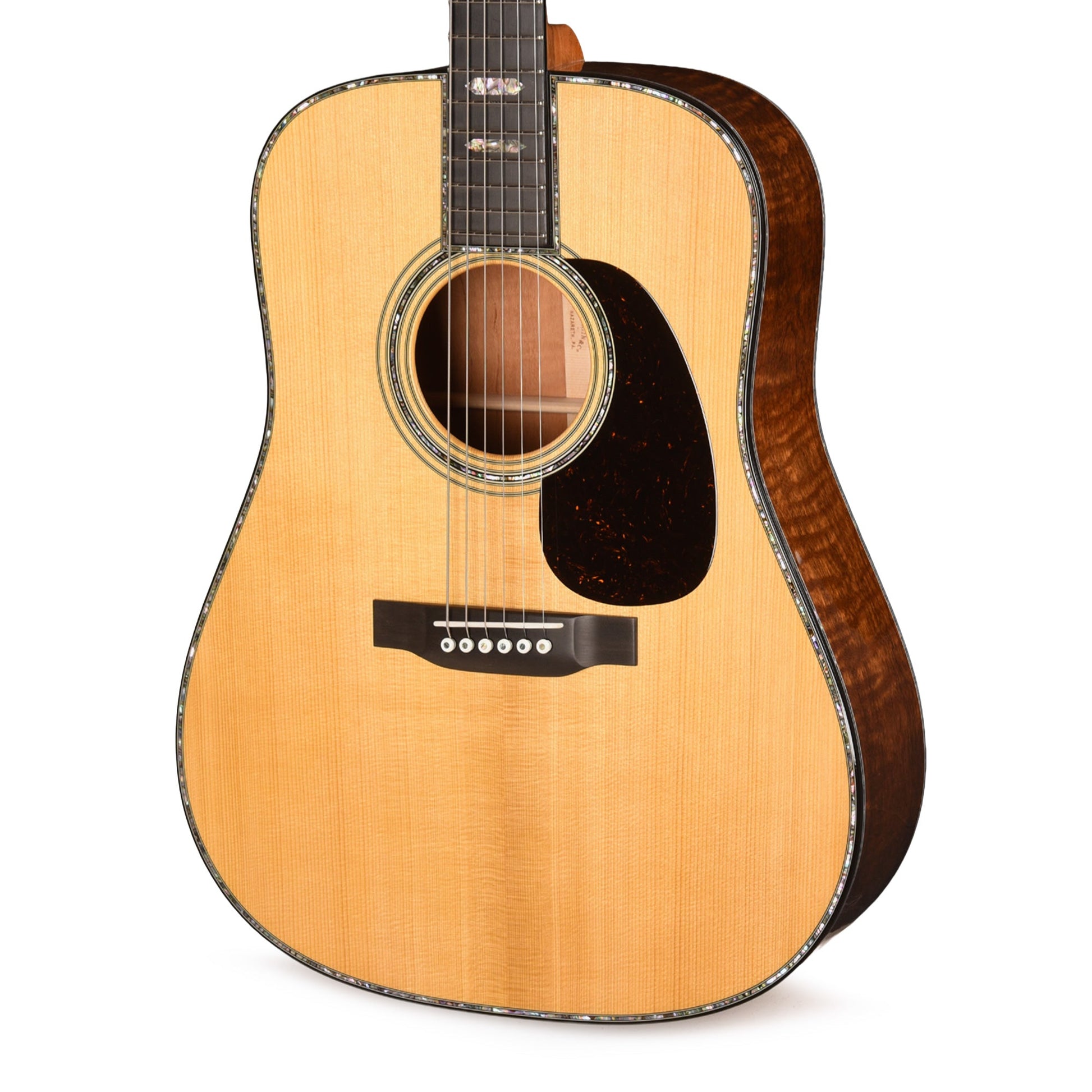 Martin Custom Shop D-45 Style Dreadnought Adirondack Spruce VTS/Flamed Mahogany Natural