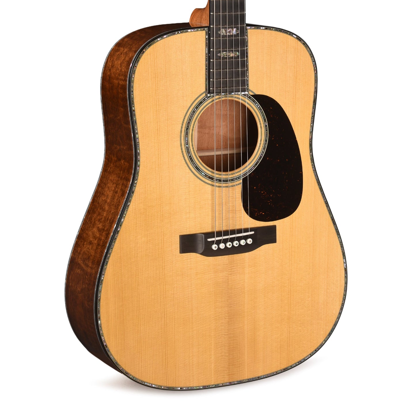 Martin Custom Shop D-45 Style Dreadnought Adirondack Spruce VTS/Flamed Mahogany Natural