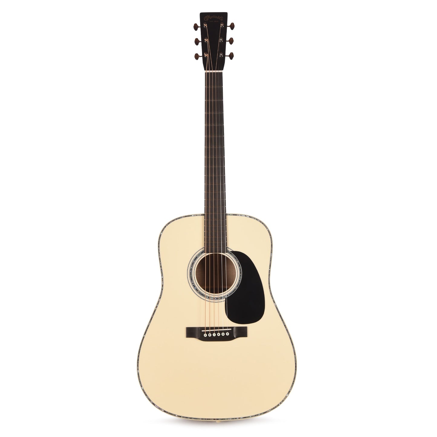 Martin Custom Shop HD-28 Style Dreadnought Adirondack Spruce VTS/Flamed Myrtlewood Antique White Top