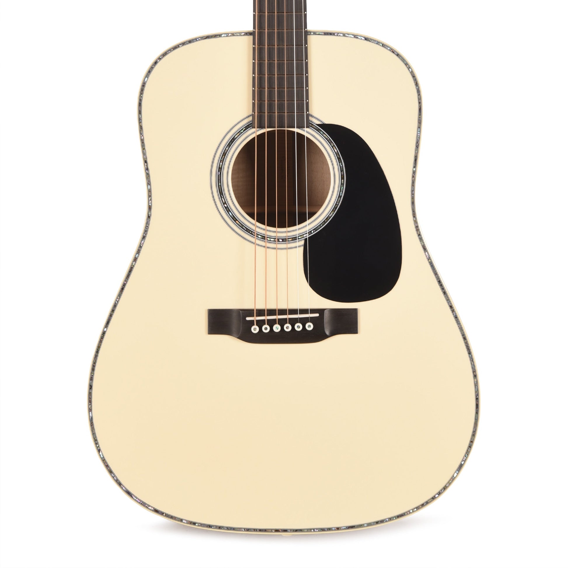 Martin Custom Shop HD-28 Style Dreadnought Adirondack Spruce VTS/Flamed Myrtlewood Antique White Top