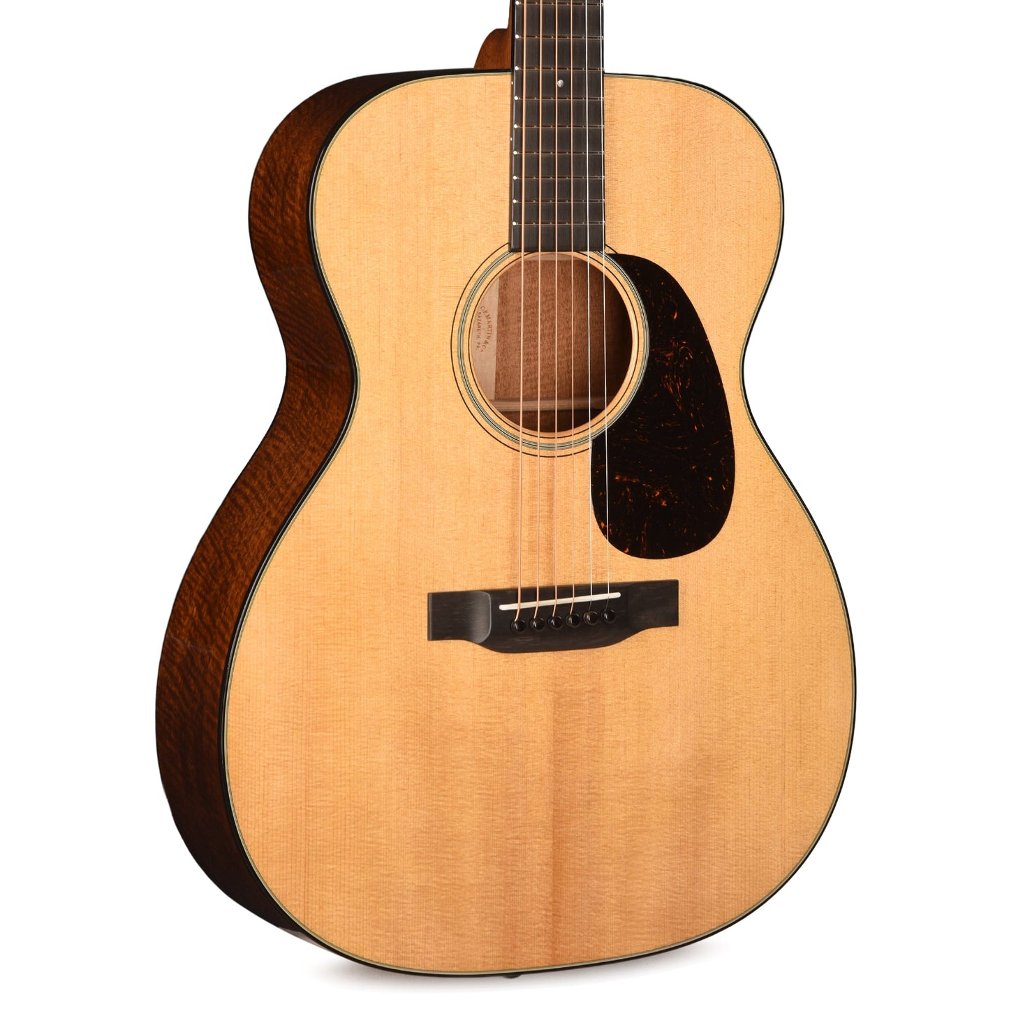 Martin Custom Shop OM-18 Style Auditorium Sitka Spruce VTS/Flamed Mahogany Natural