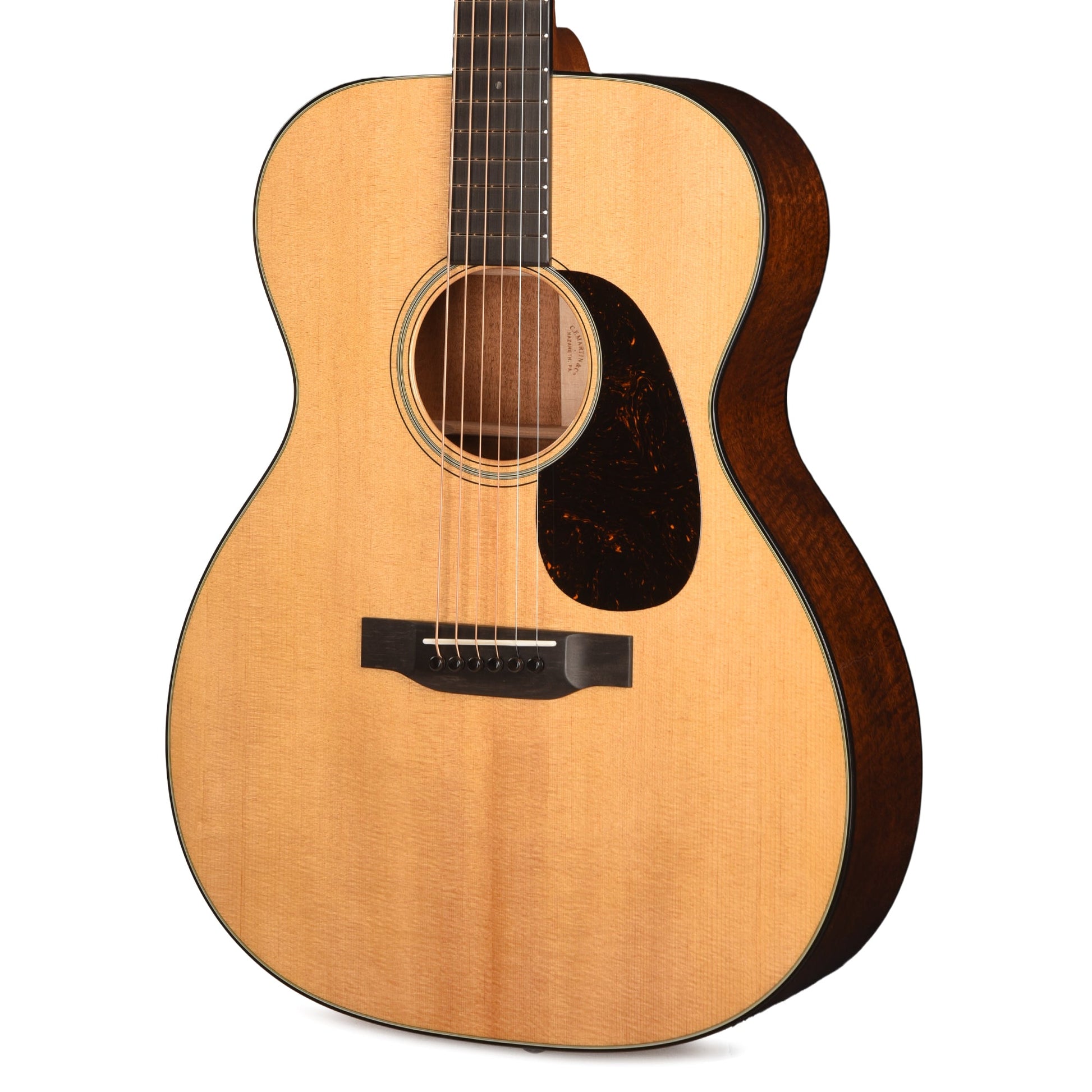 Martin Custom Shop OM-18 Style Auditorium Sitka Spruce VTS/Flamed Mahogany Natural