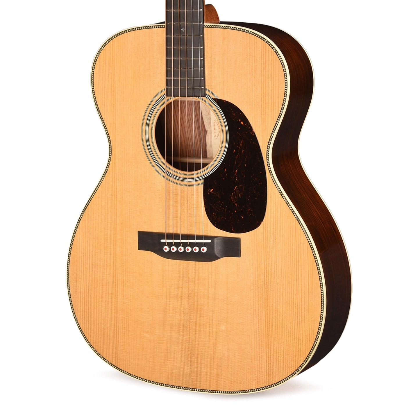 Martin Custom Shop OM-28 Style Auditorium Adirondack Spruce VTS/Guatemalan Rosewood Natural
