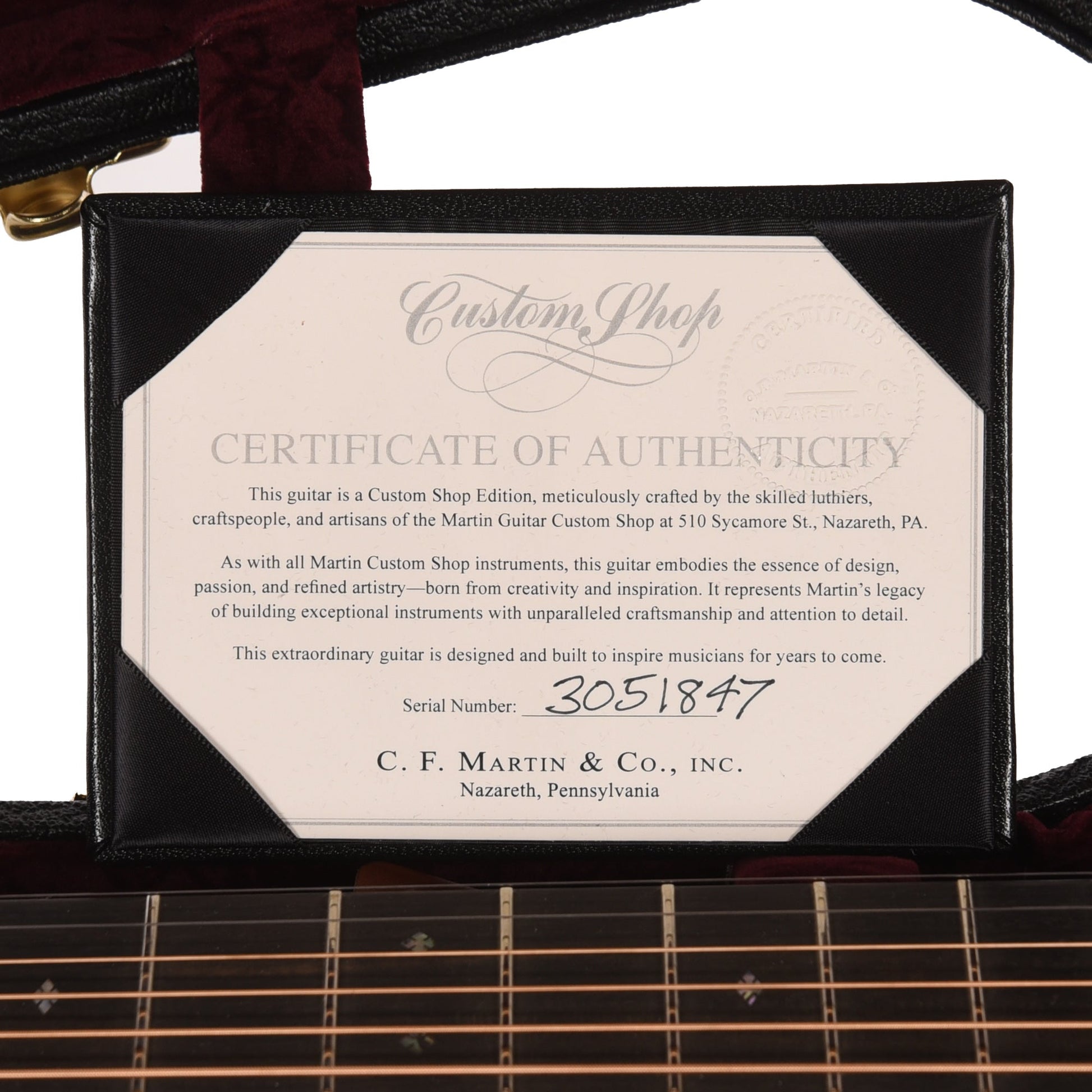 Martin Custom Shop OM-28 Style Auditorium Adirondack Spruce VTS/Guatemalan Rosewood Natural