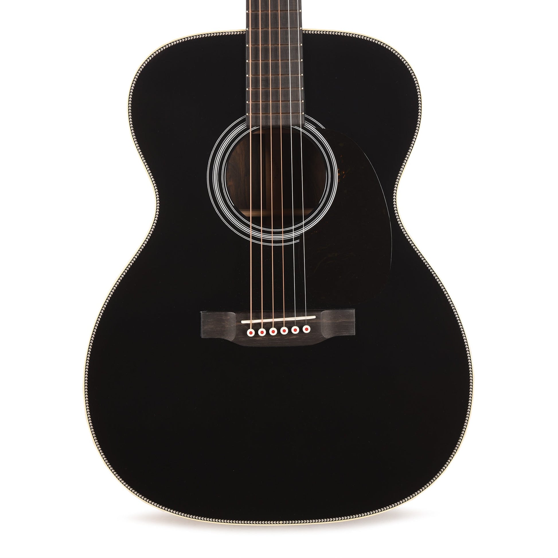 Martin Custom Shop OM-28 Style Auditorium Adirondack Spruce VTS/Ziricote Black Top