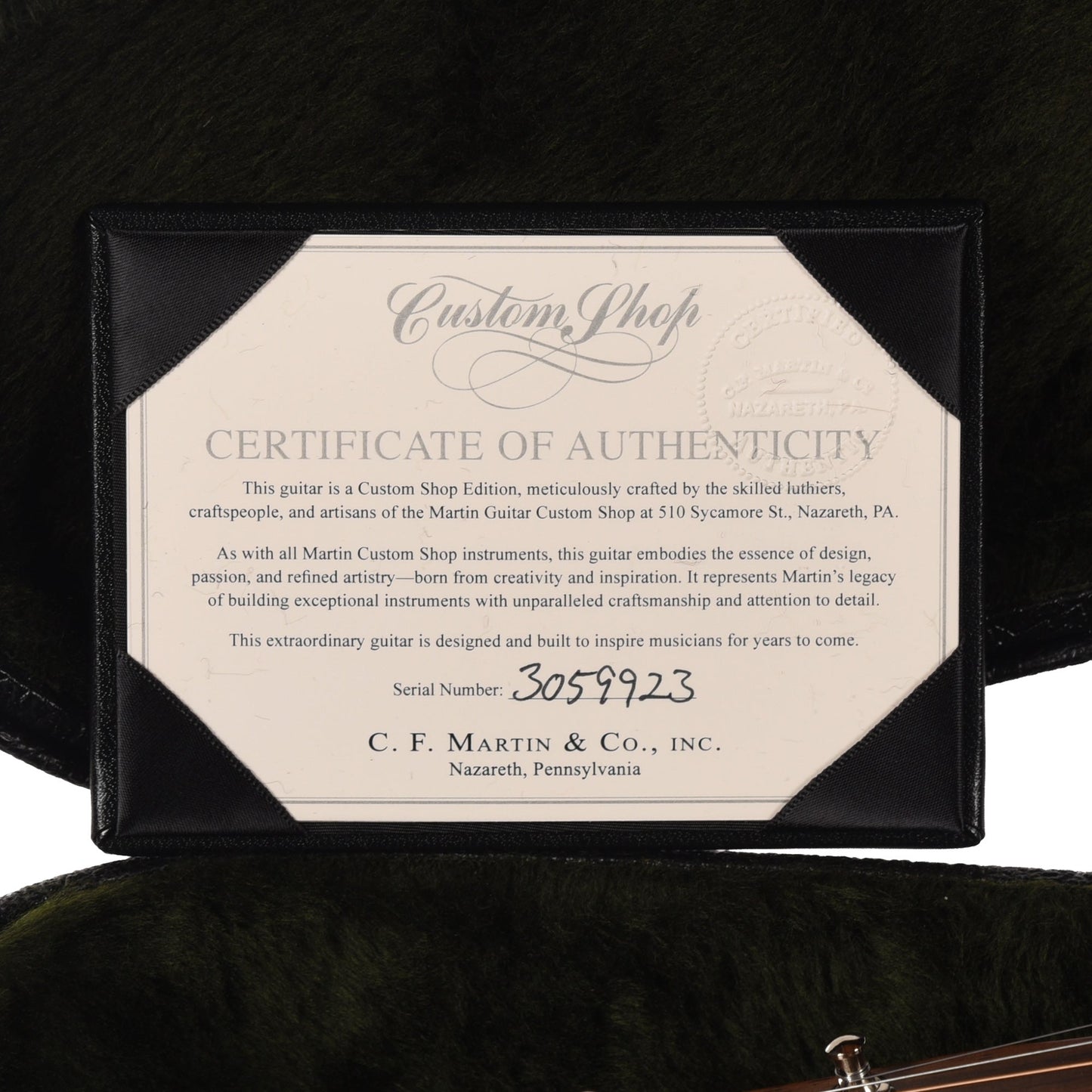 Martin Custom Shop OM-28 Style Auditorium Spruce/Pacific Big Leaf Flamed Maple Natural w/1935 Burst Back & Sides