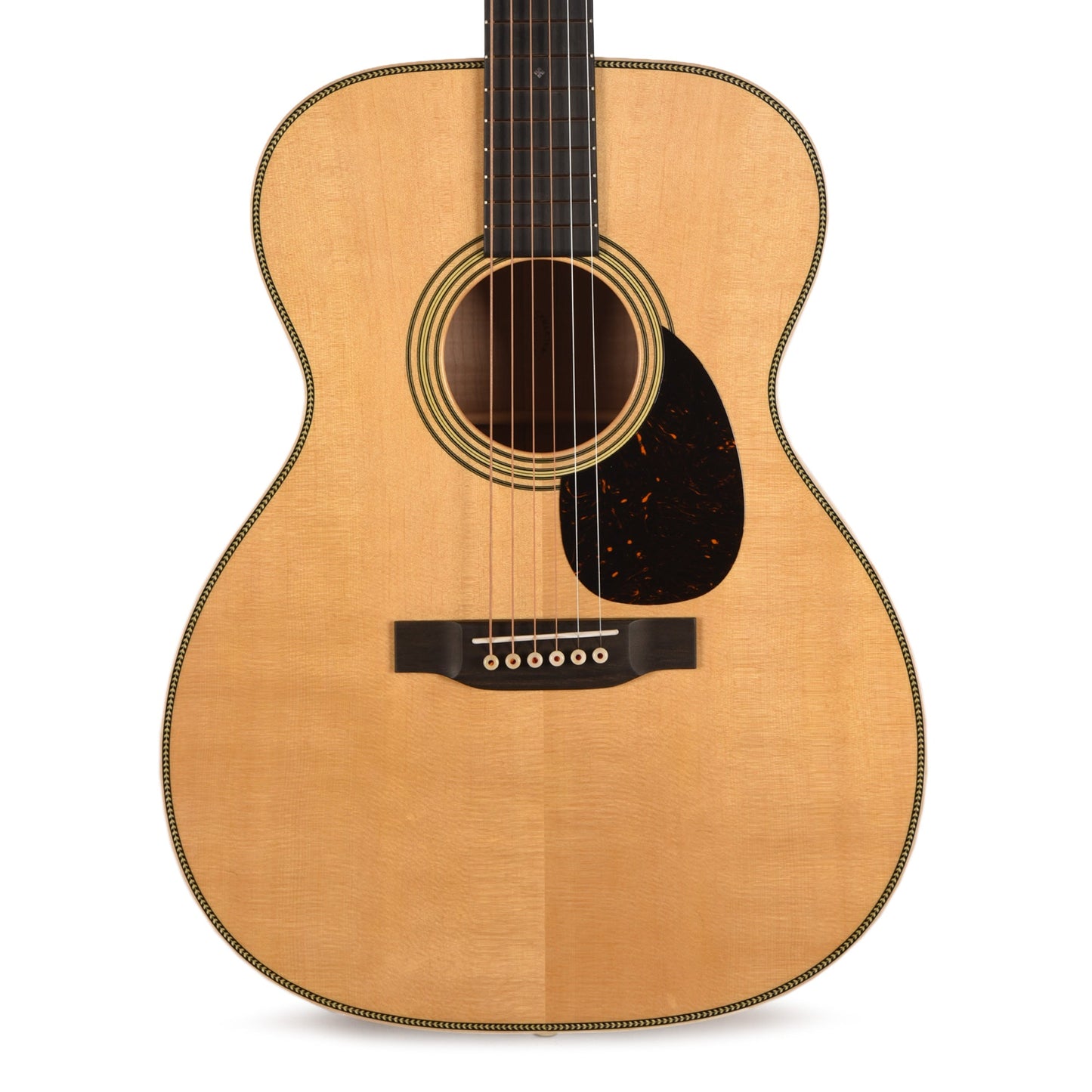 Martin Custom Shop OM-28 Style Auditorium Spruce/Pacific Big Leaf Flamed Maple Natural w/1935 Burst Back & Sides