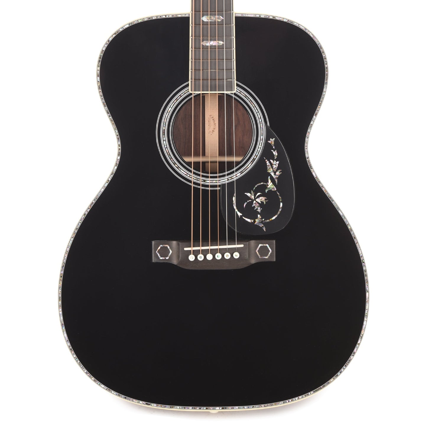 Martin Custom Shop OM-41 Style Auditorium Spruce/Wild Grain East Indian Rosewood Black Top