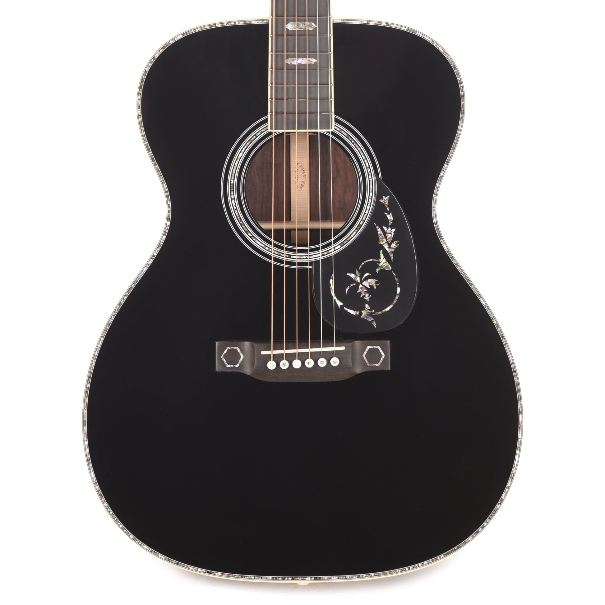 Martin Custom Shop OM-41 Style Auditorium Spruce/Wild Grain East Indian Rosewood Black Top