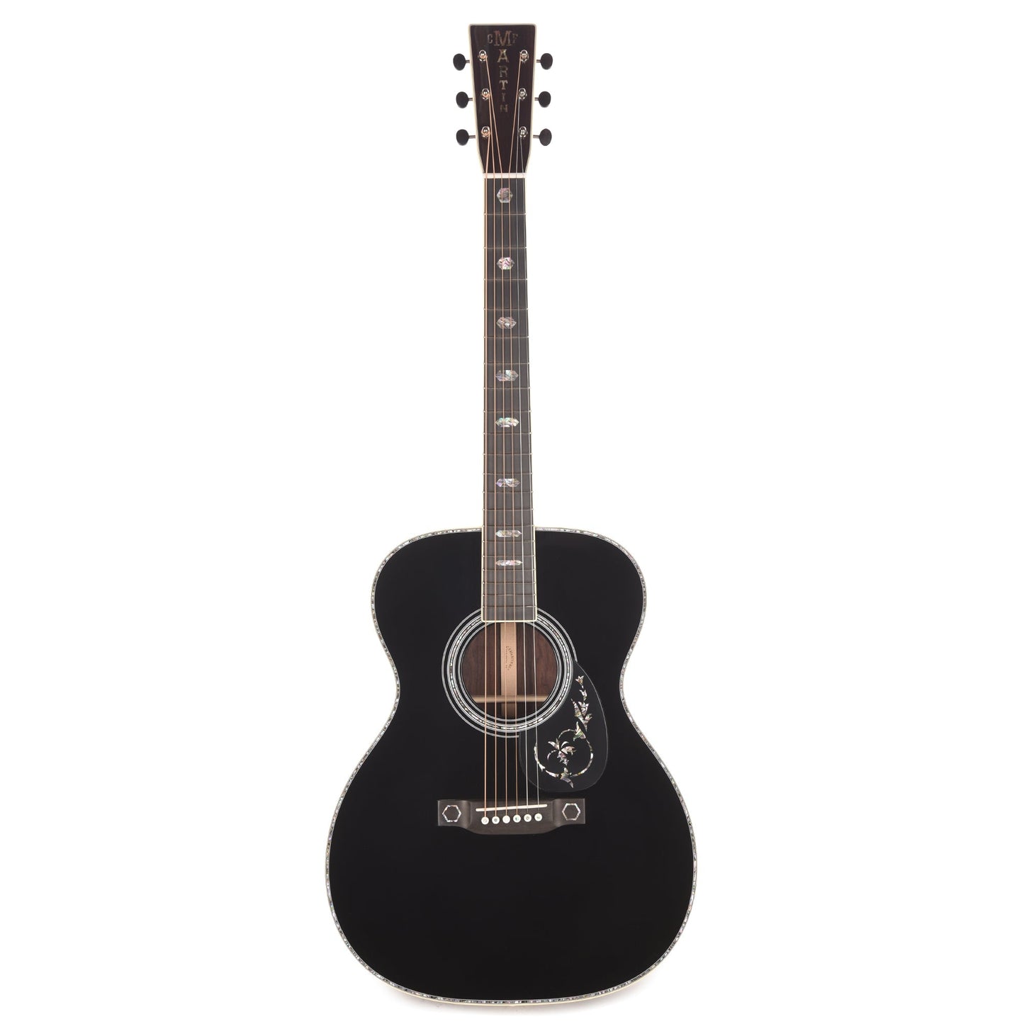 Martin Custom Shop OM-41 Style Auditorium Spruce/Wild Grain East Indian Rosewood Black Top