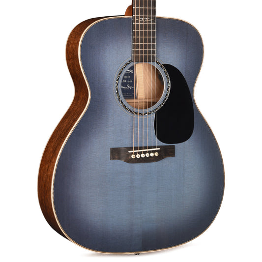 Martin Limited Edition CEO-11 European Spruce/White Oak New Horizons Blue Burst