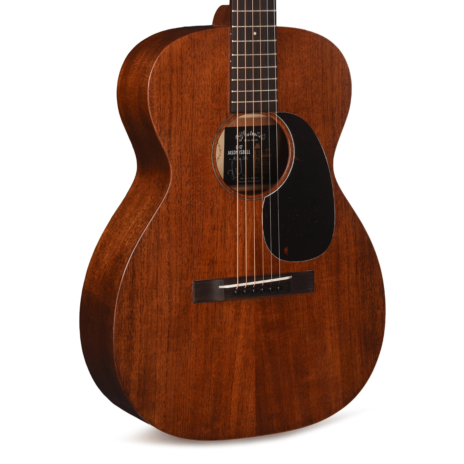 Martin Artist 0-17 Jason Isbell Sinker Mahogany Natural
