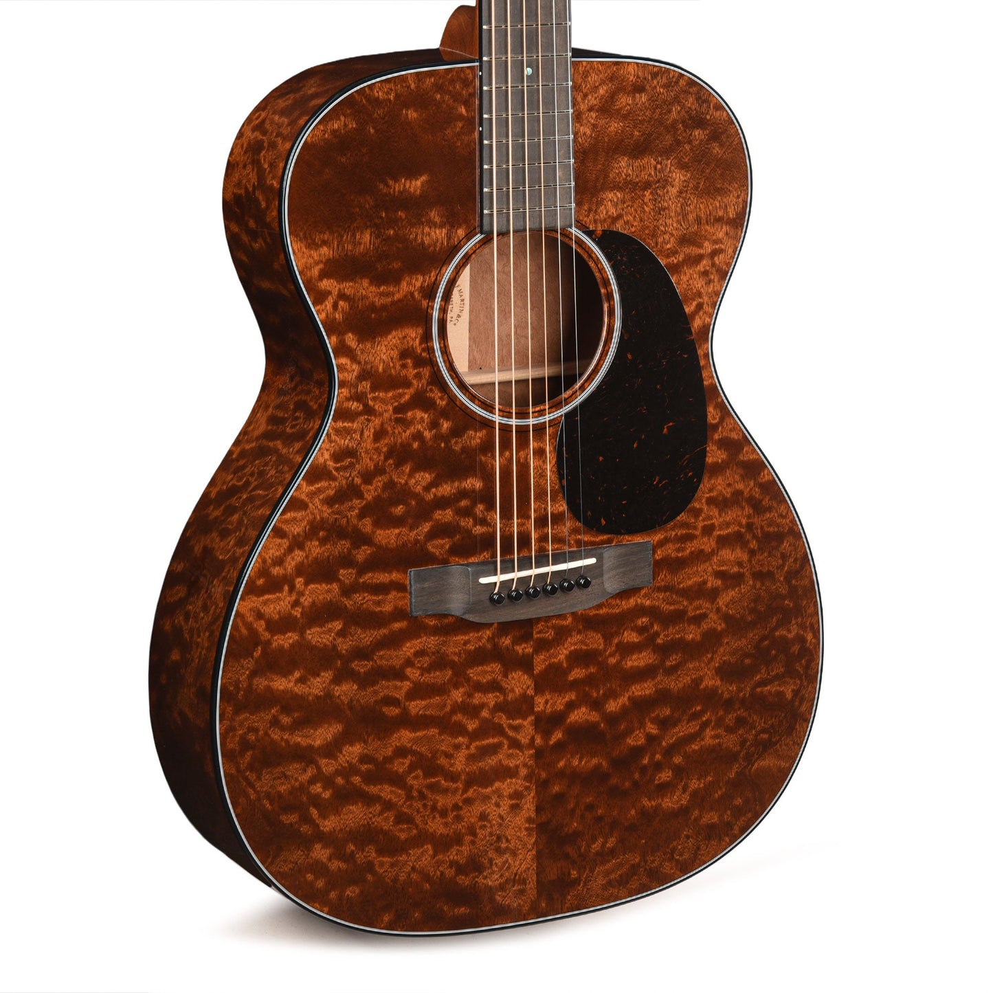 Martin Custom Shop OM-18 Style Auditorium Quilted Pommele Sapele/Quilted Pommele Sapele Natural