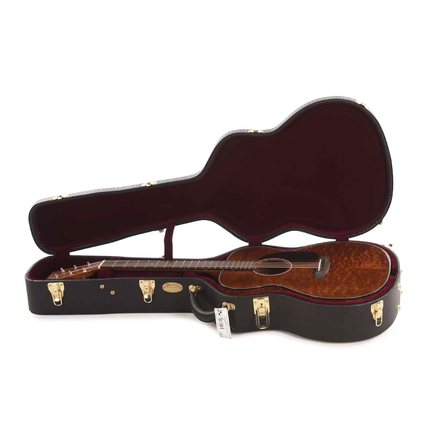 Martin Custom Shop OM-18 Style Auditorium Quilted Pommele Sapele/Quilted Pommele Sapele Natural