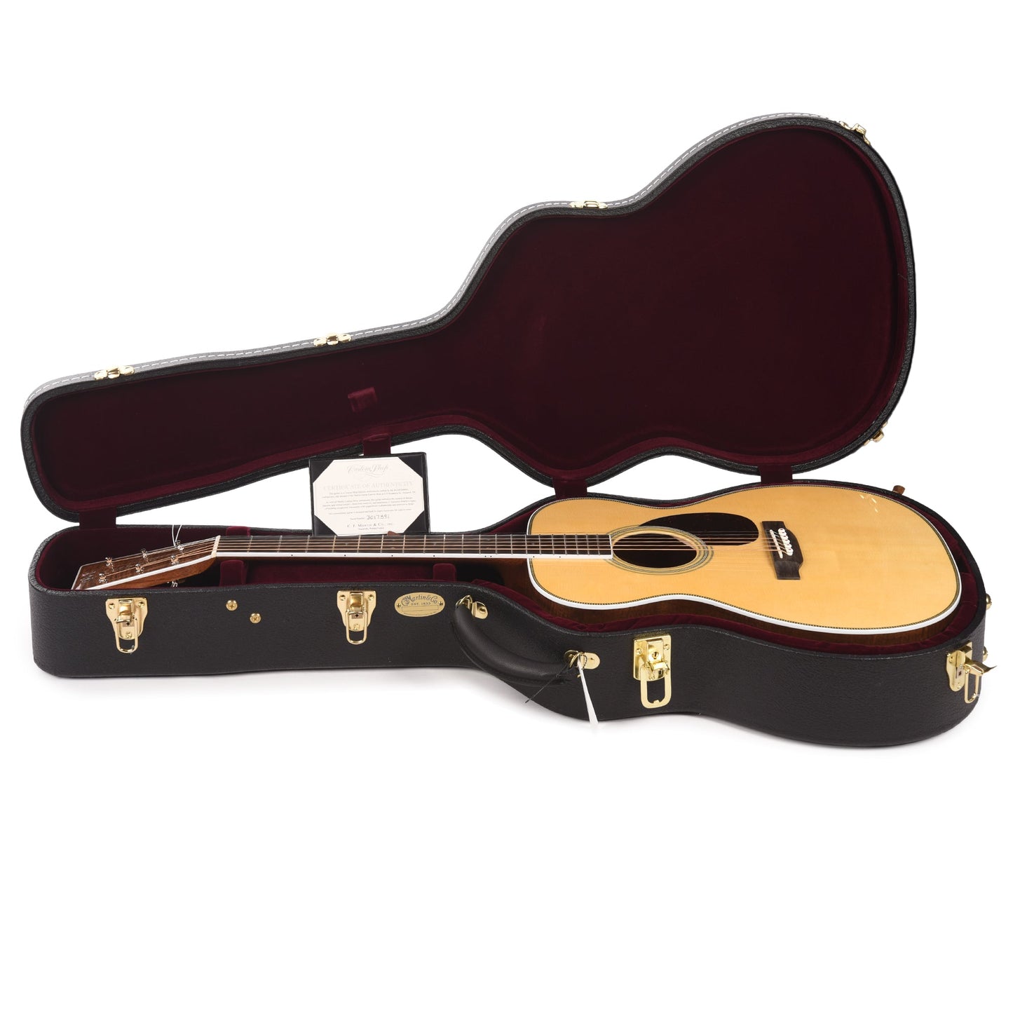 Martin Custom Shop OM-28 Style Auditorium Engelmann Spruce/Bastogne Walnut Natural Aging Toner