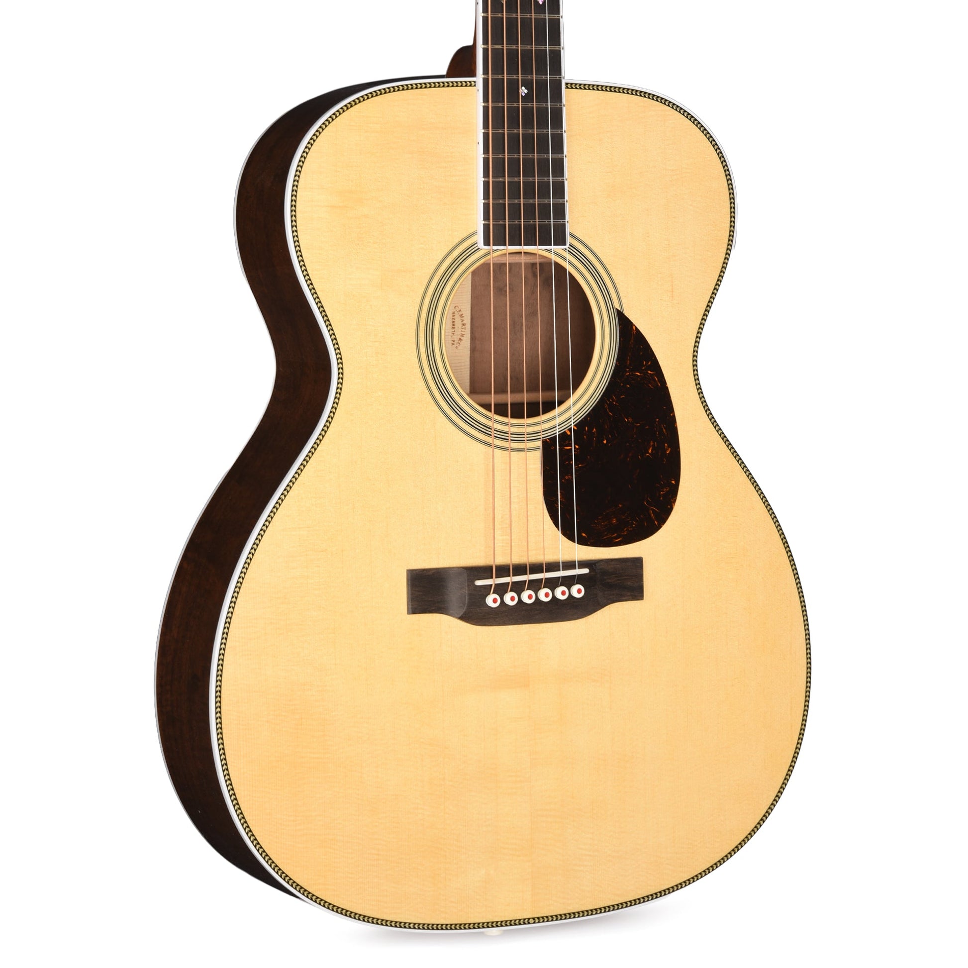 Martin Custom Shop OM-28 Style Auditorium Engelmann Spruce/Bastogne Walnut Natural Aging Toner