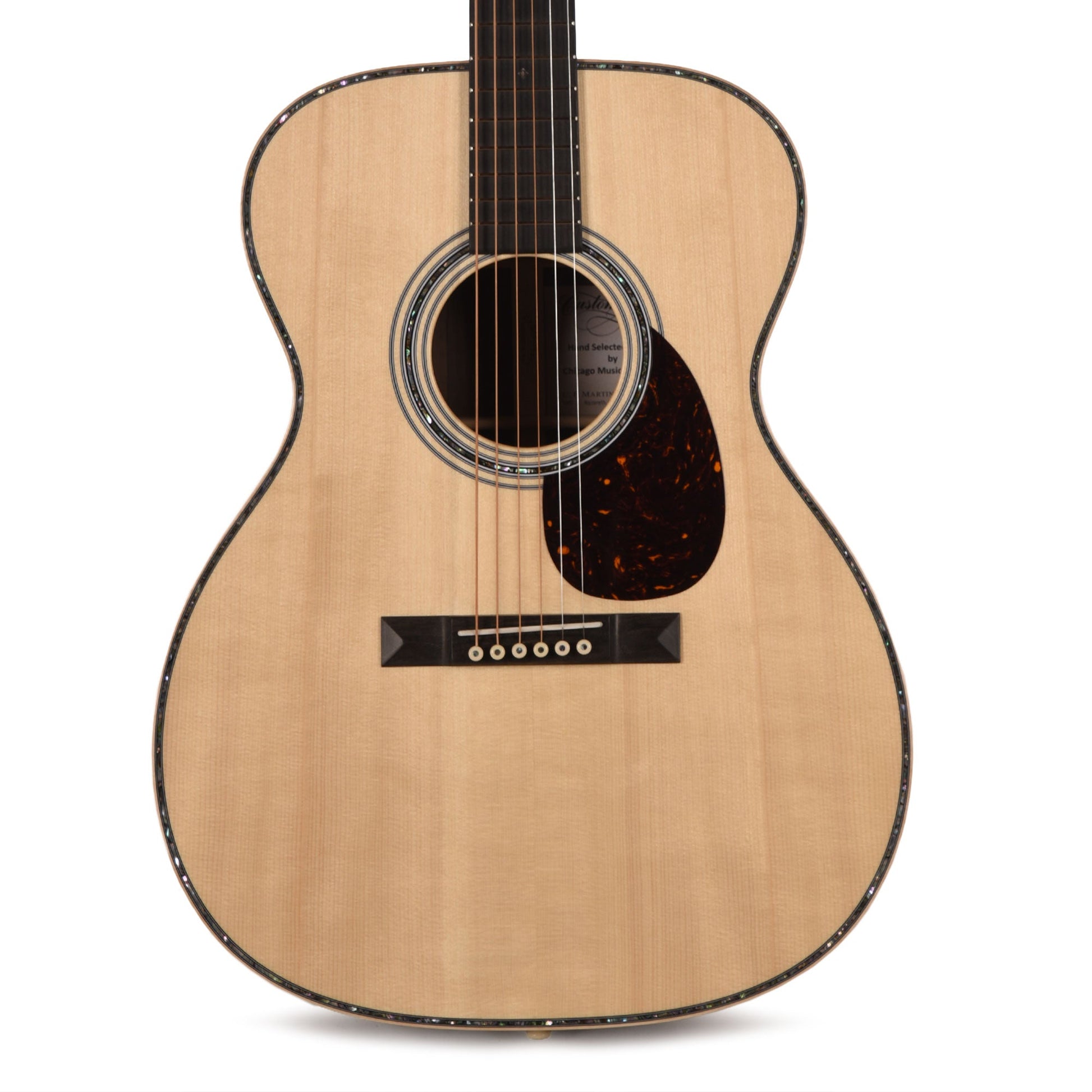 Martin Custom Shop OM-28 Style Auditorium European Spruce/Wild Grain East Indian Rosewood Natural