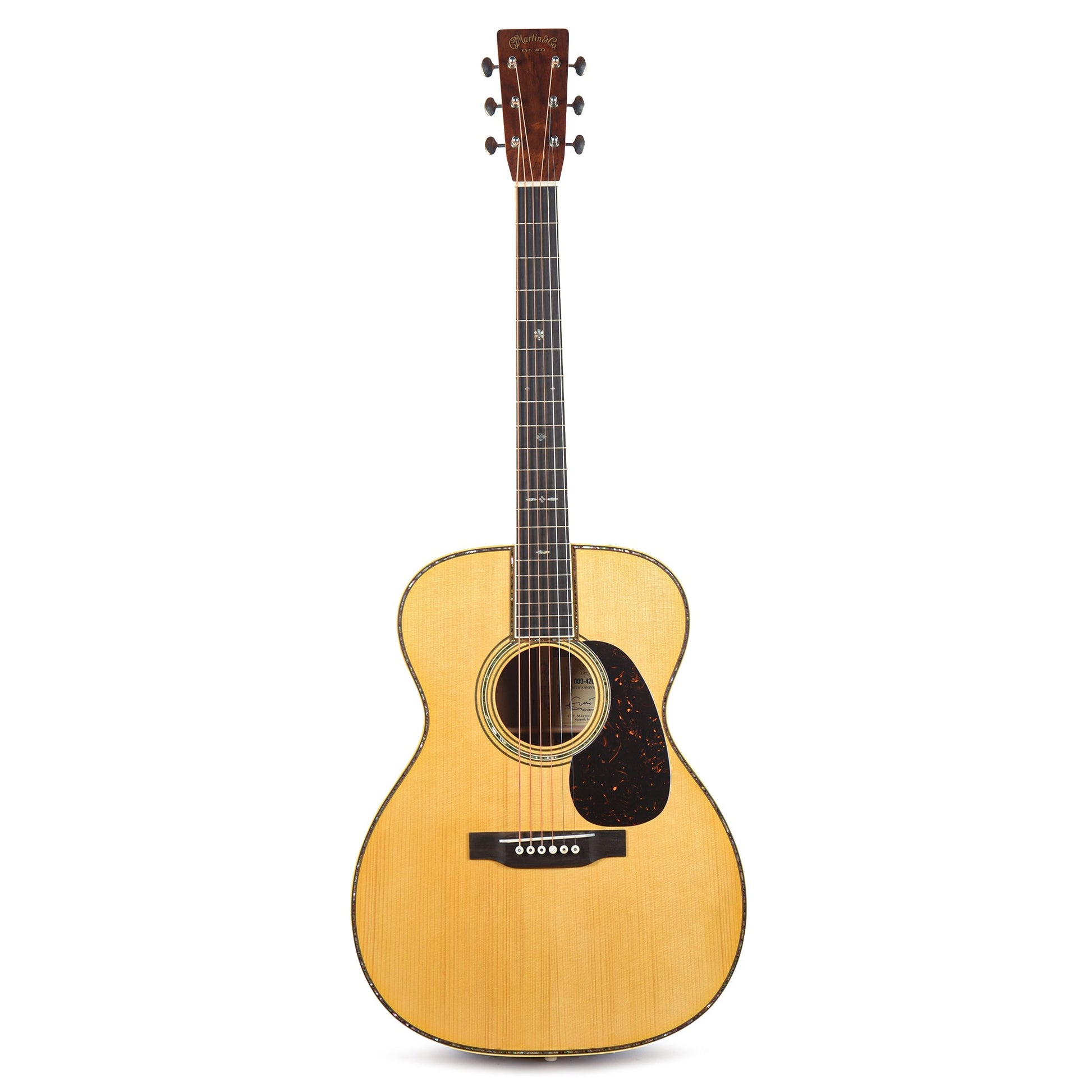 Martin Limited Edition 000-42EC 30th Anniversary Eric Clapton Adirondack Spruce/Guatelmalan Rosewood Natural