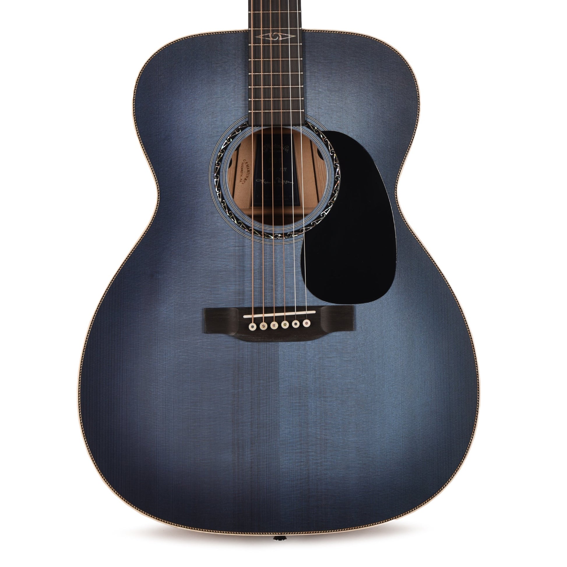 Martin Limited Edition CEO-11 European Spruce/White Oak New Horizons Blue Burst