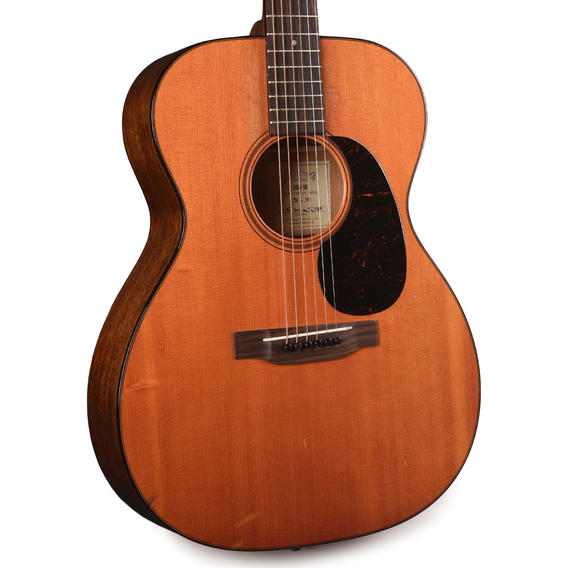 Martin Limited Edition CFM IV 70th 000-18 1955 Natural Reclaimed Spruce/Mahogany
