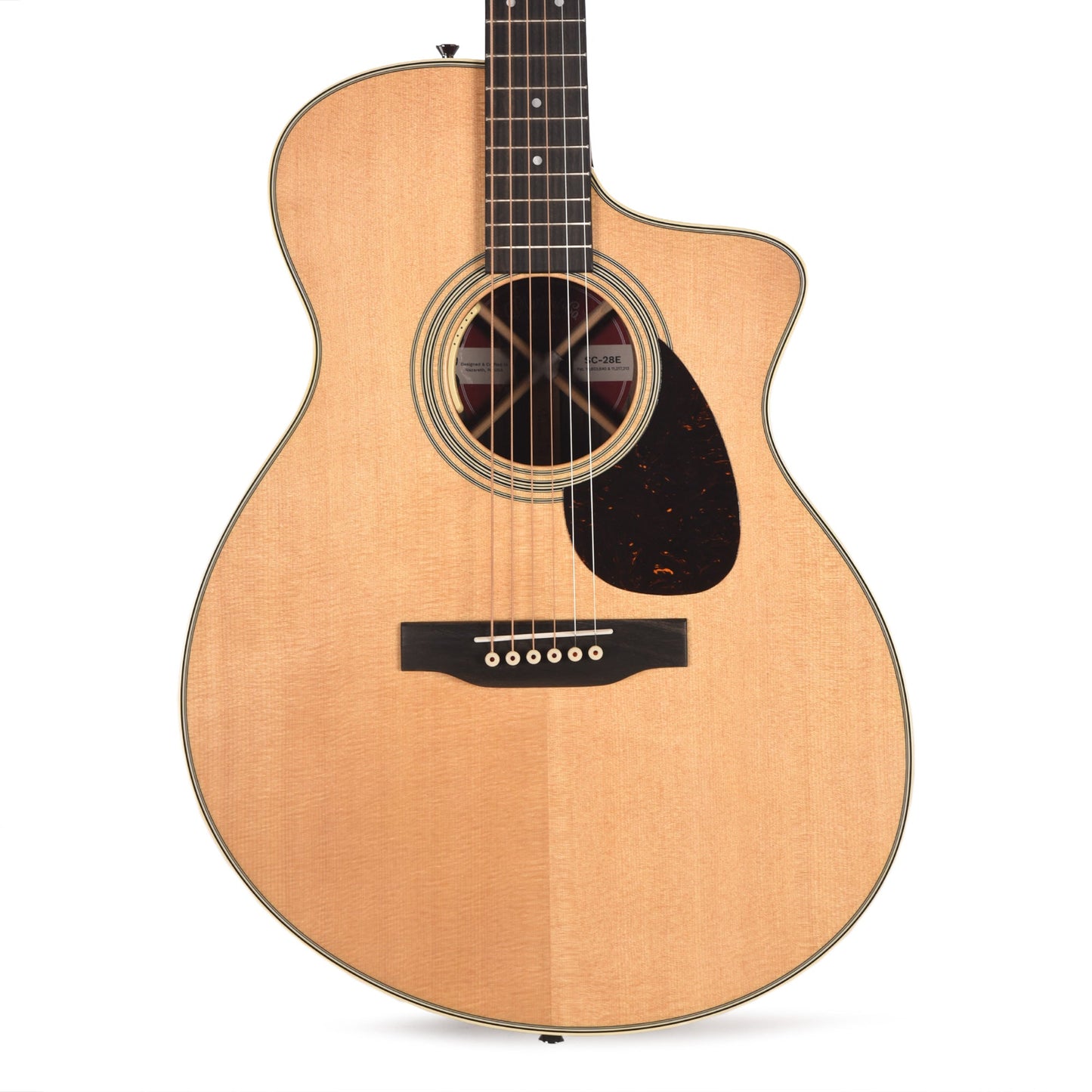Martin Standard Series SC-28ELRB Spruce/East Indian Rosewood Natural w/LR Baggs