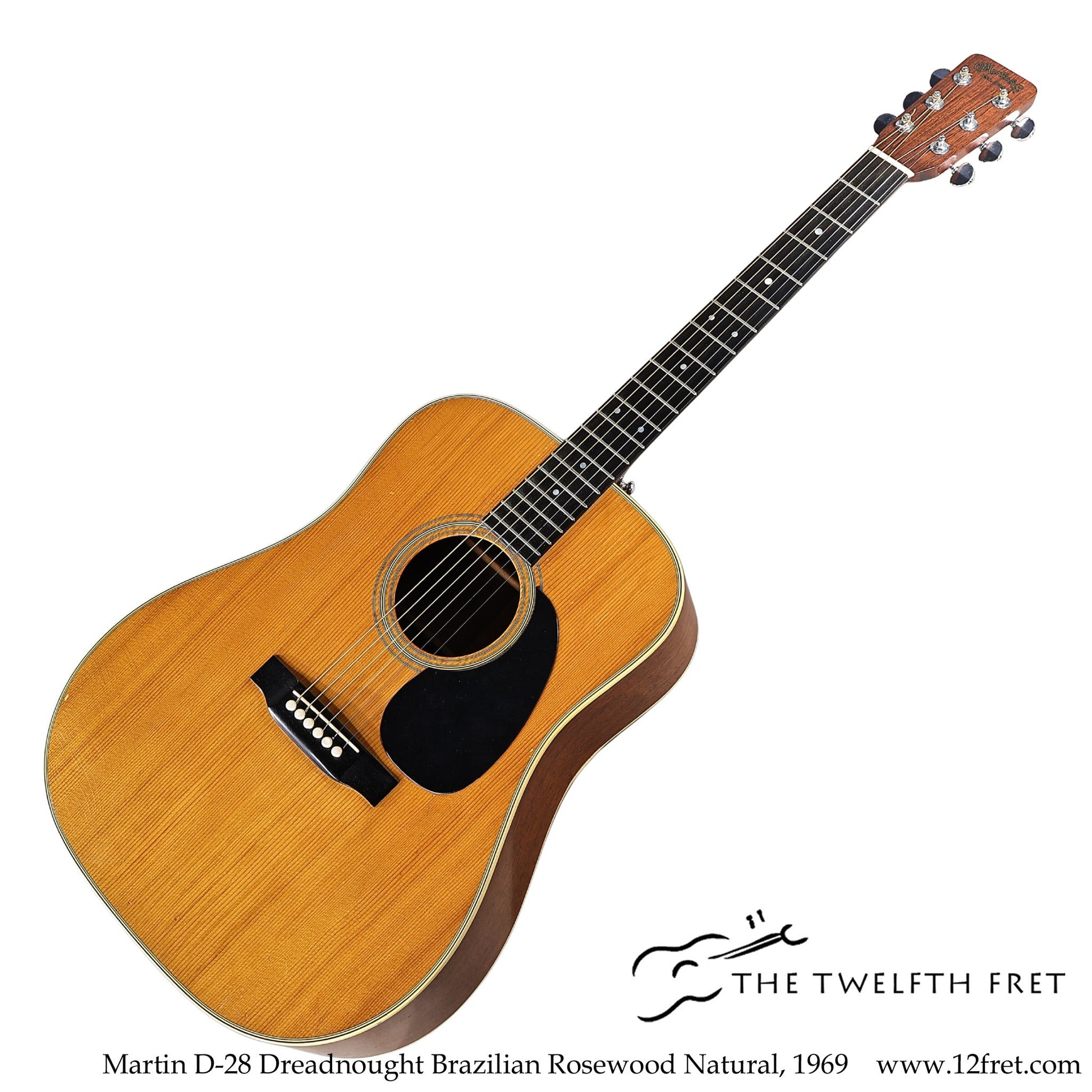Martin D-28 Dreadnought Brazilian Rosewood Natural, 1969  [USED]