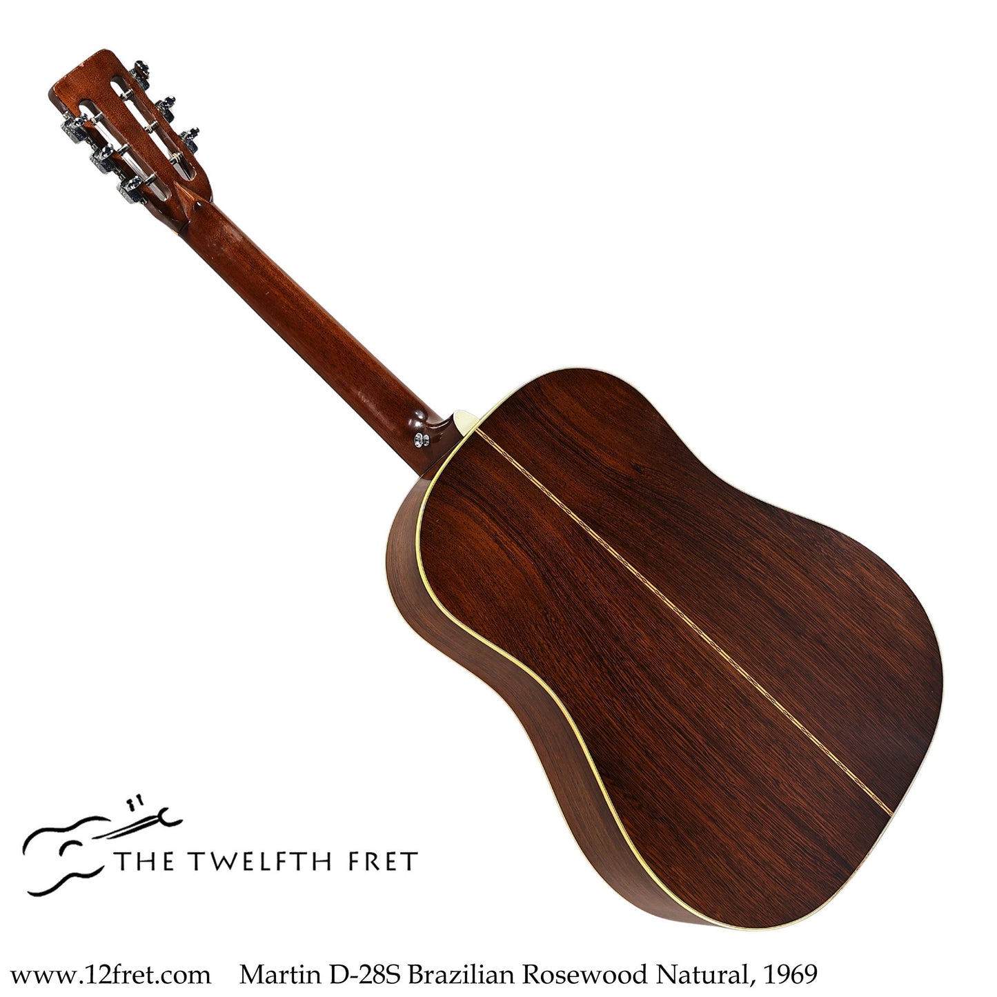 Martin D-28S Brazilian Rosewood Natural, 1969  [USED]
