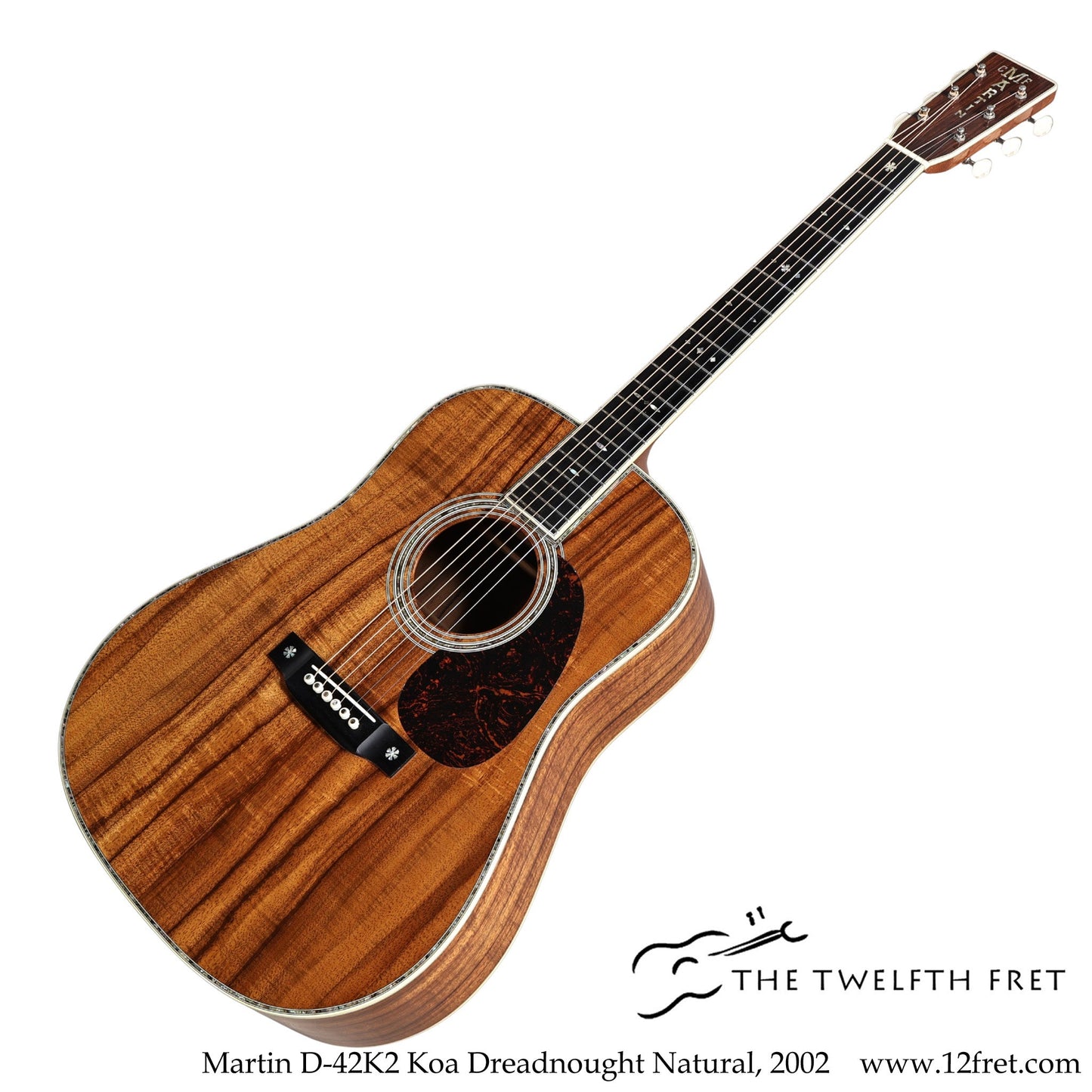 Martin D-42K2 Koa Dreadnought Natural Acoustic Guitar, 2002 [USED]