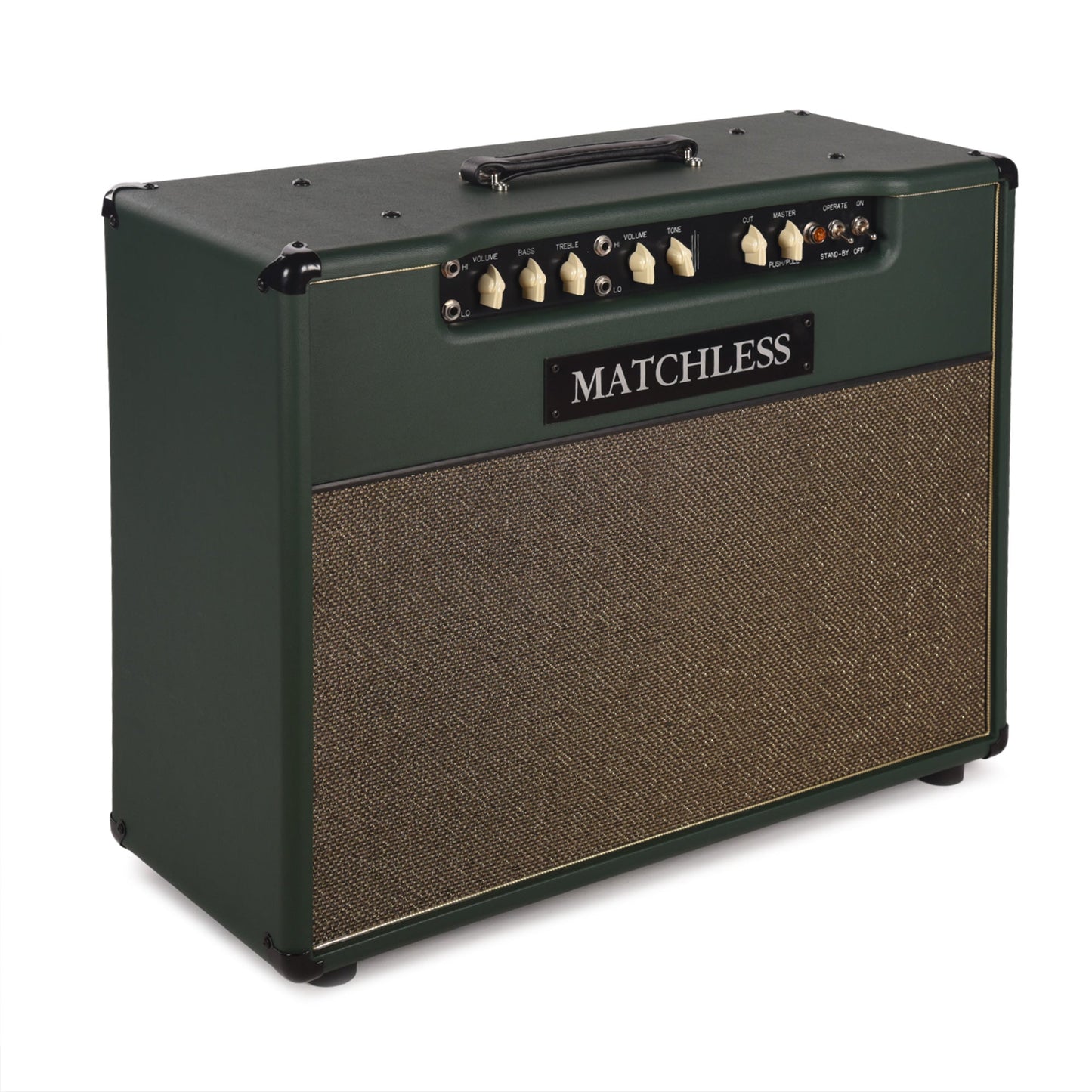 Matchless DC-30 2x12" 30W Combo Green w/ Green Front Panel & Gold Grille