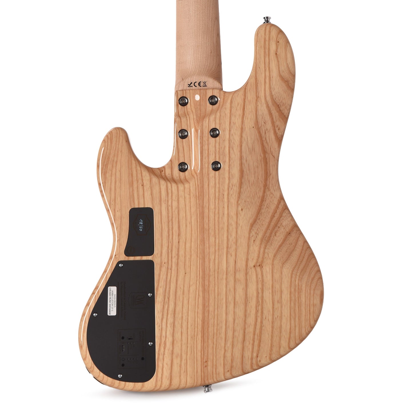Mayones Jabba Custom 5 3A Eye Poplar/Swamp Ash Natural (Displayed at NAMM 2026)