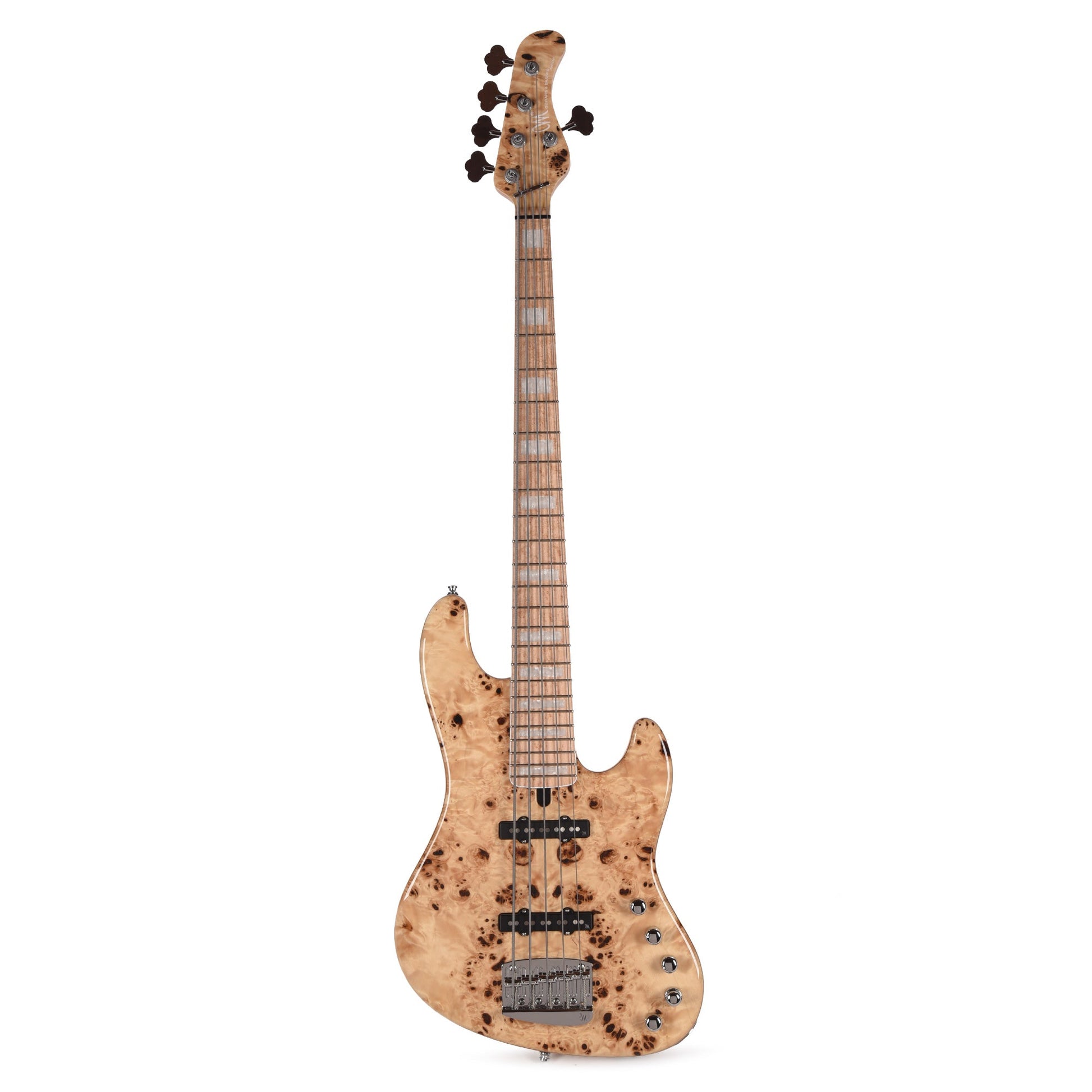 Mayones Jabba Custom 5 3A Eye Poplar/Swamp Ash Natural (Displayed at NAMM 2026)